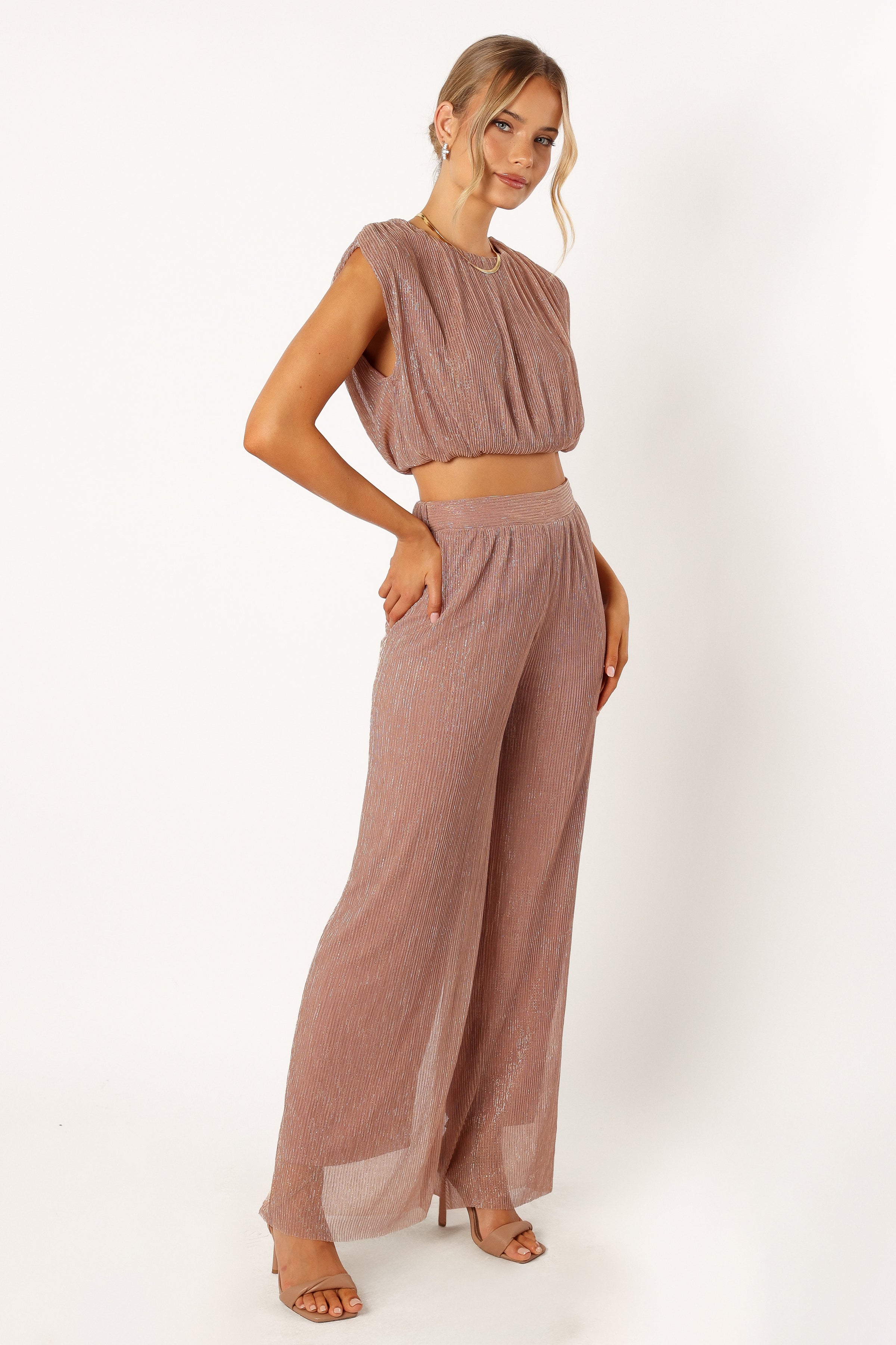 Petal and Pup USA SETS Alexia Two Piece Set - Dusty Rose