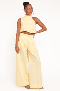 Petal and Pup USA SETS Althea Pant Set - Yellow