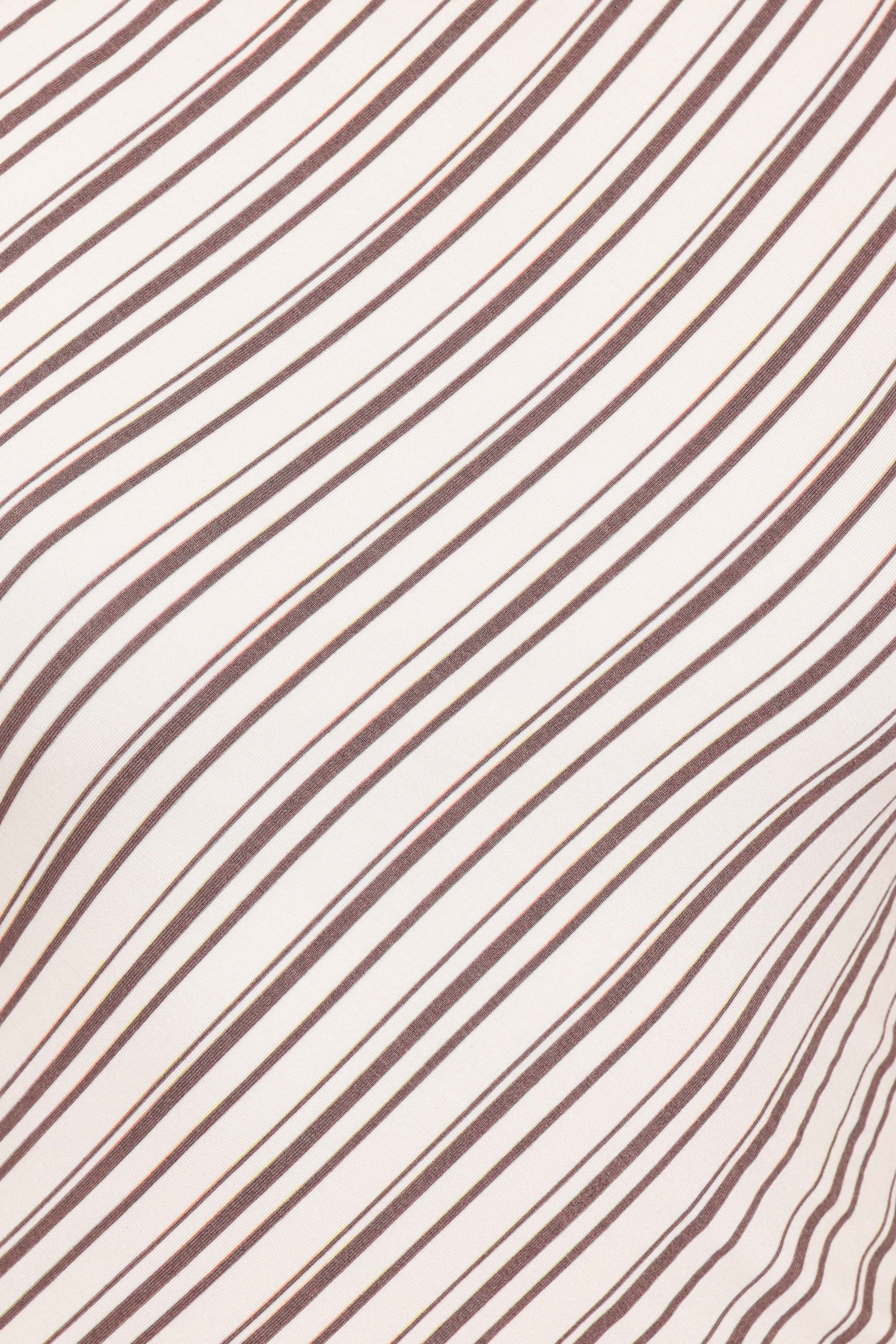 Petal and Pup USA SETS Amber Skirt Set - Cream/Brown Stripe