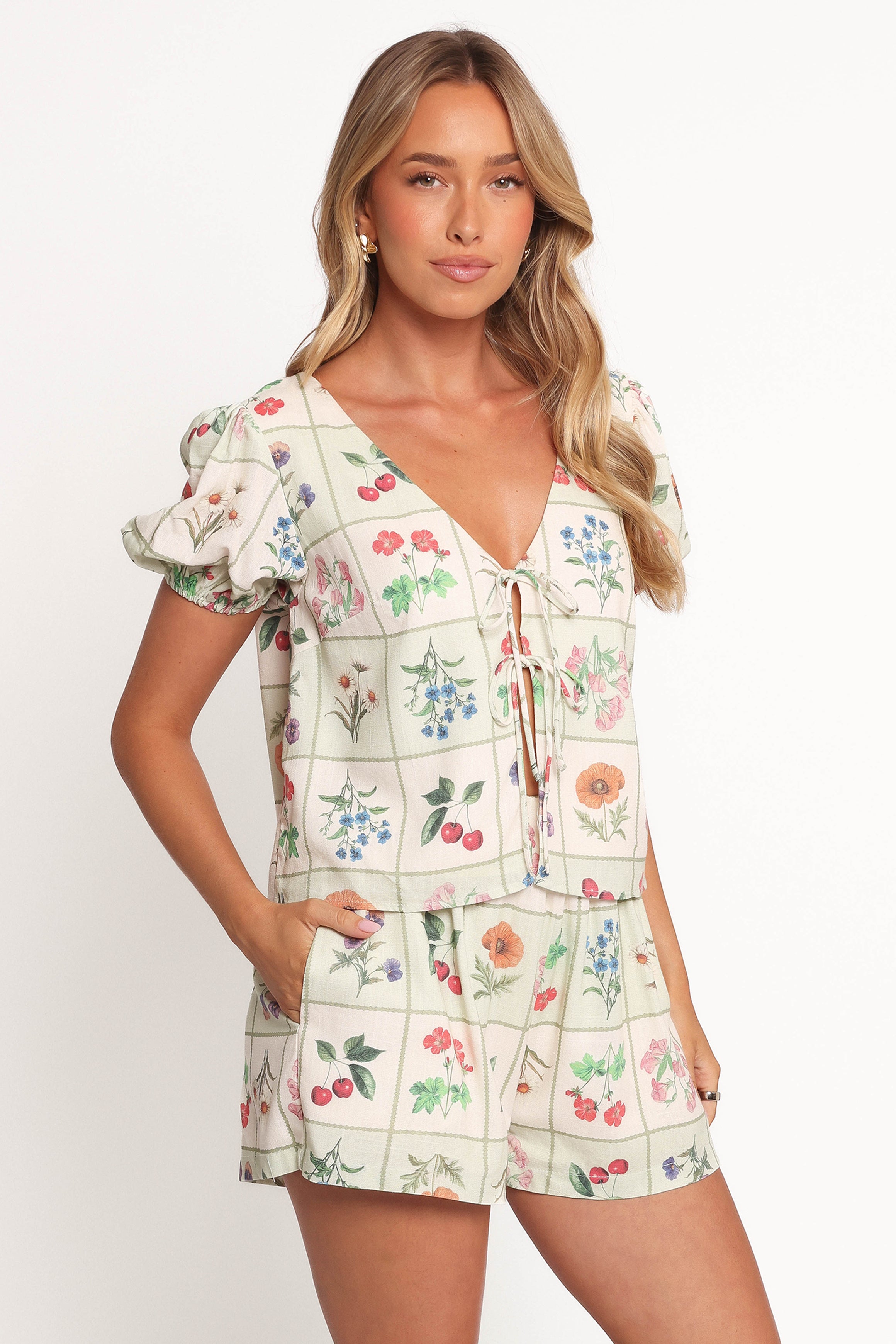 Petal and Pup USA SETS Asta Short Set - Flower Market
