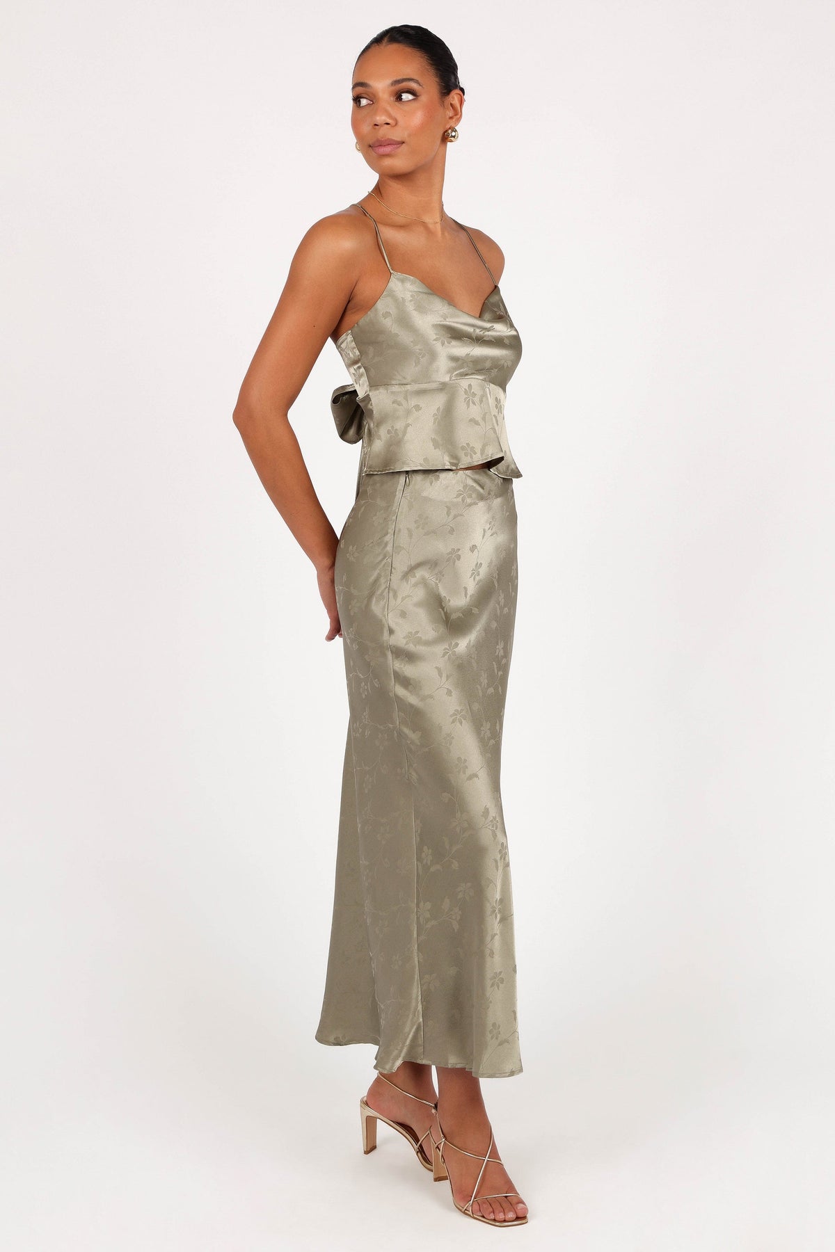 Belle Two Piece Set - Olive Belle Two Piece Set - Olive