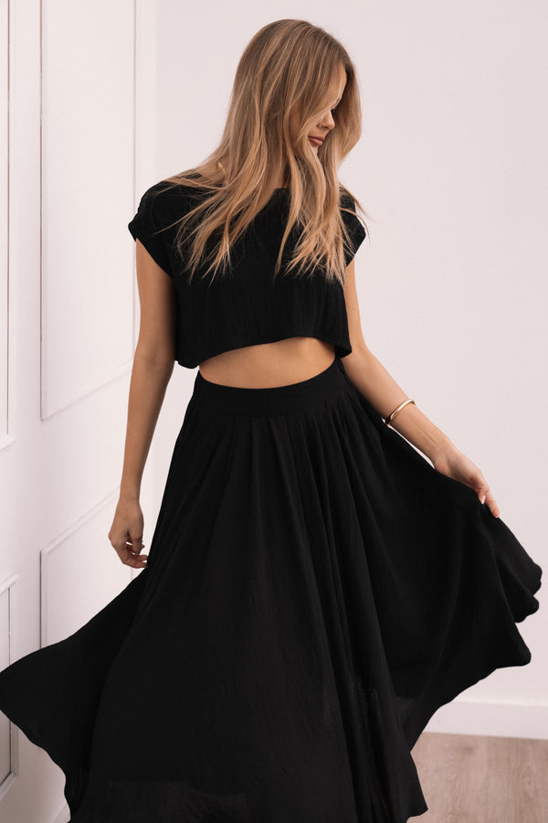 Petal and Pup USA SETS Bessie Two Piece Set - Black