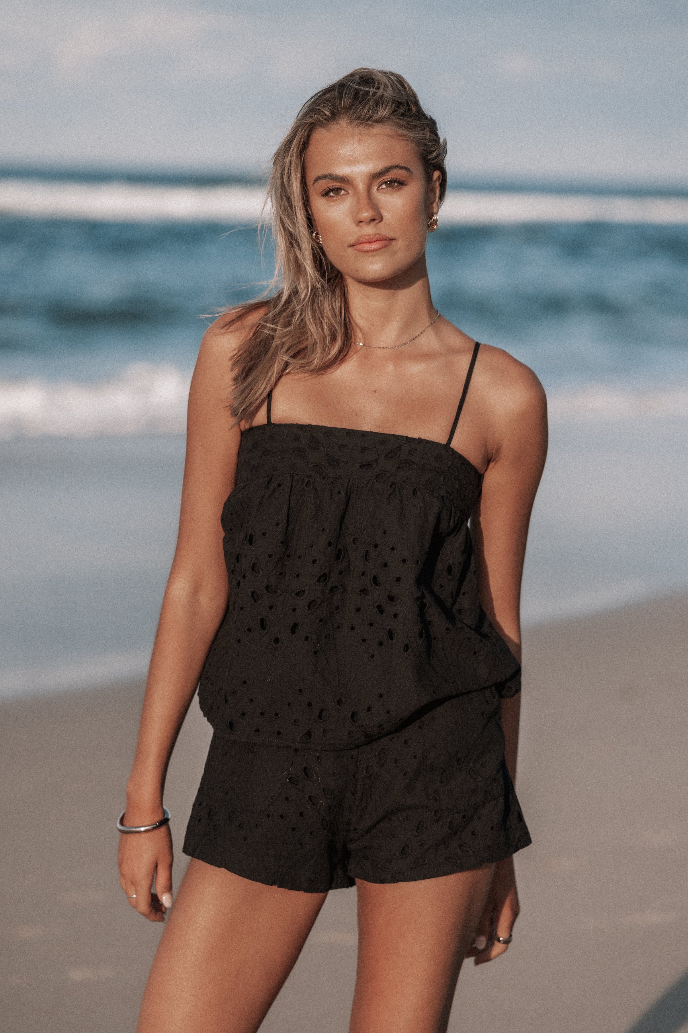 Petal and Pup USA SETS Calla Short Set - Black