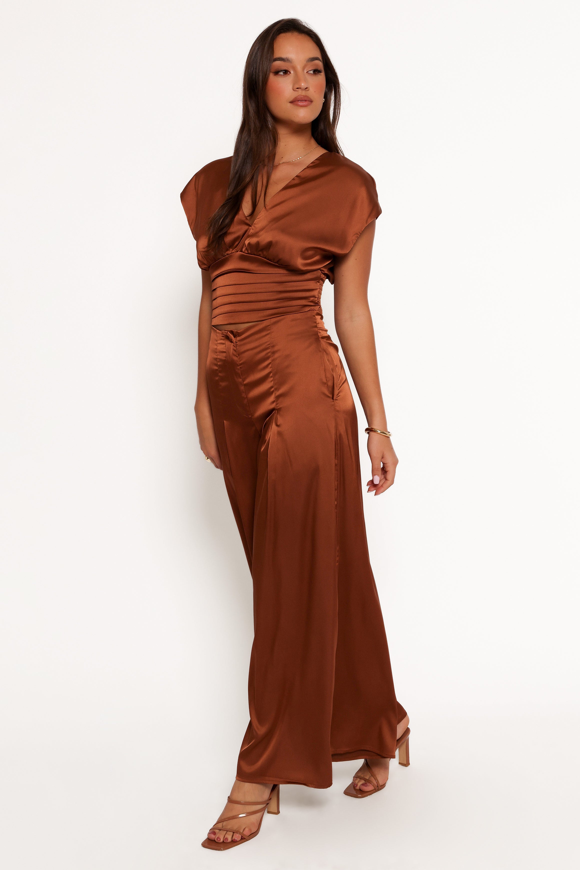 Petal and Pup USA SETS Cassie Two Piece Set - Bronze