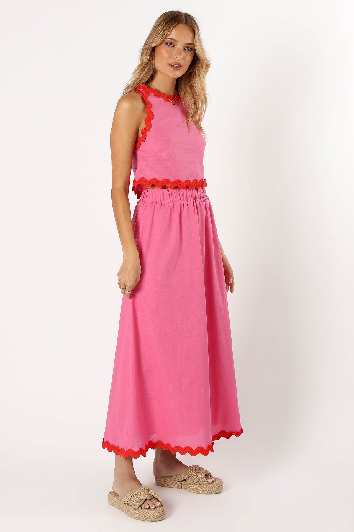open lace back dress Aura Dress - Hot Pink, AU/UK 6