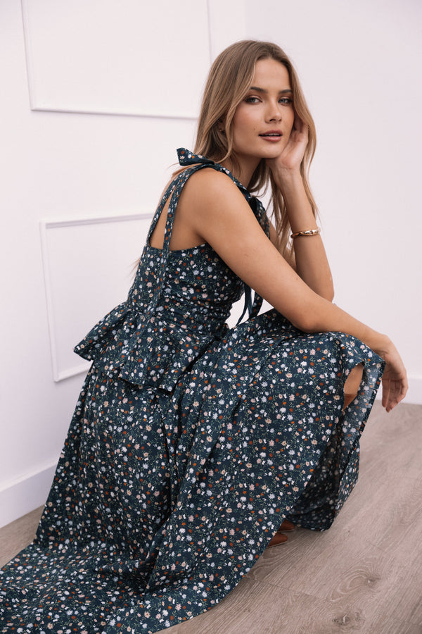 Petal and Pup USA SETS Eden Two Piece Set - Hunter Green