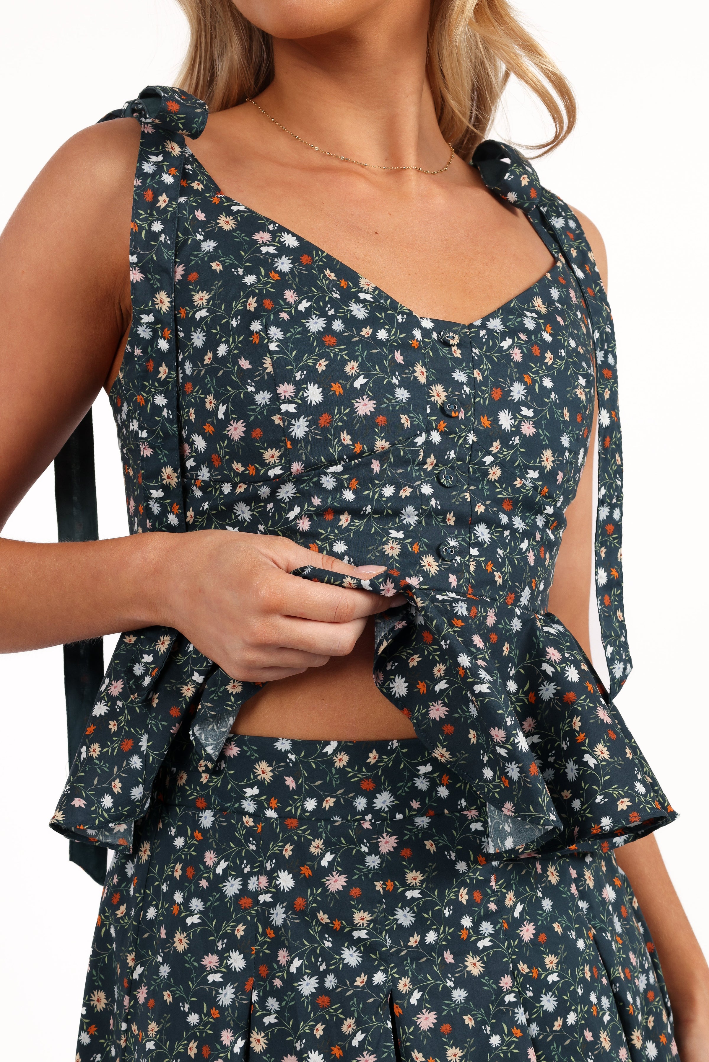 Petal and Pup USA SETS Eden Two Piece Set - Hunter Green