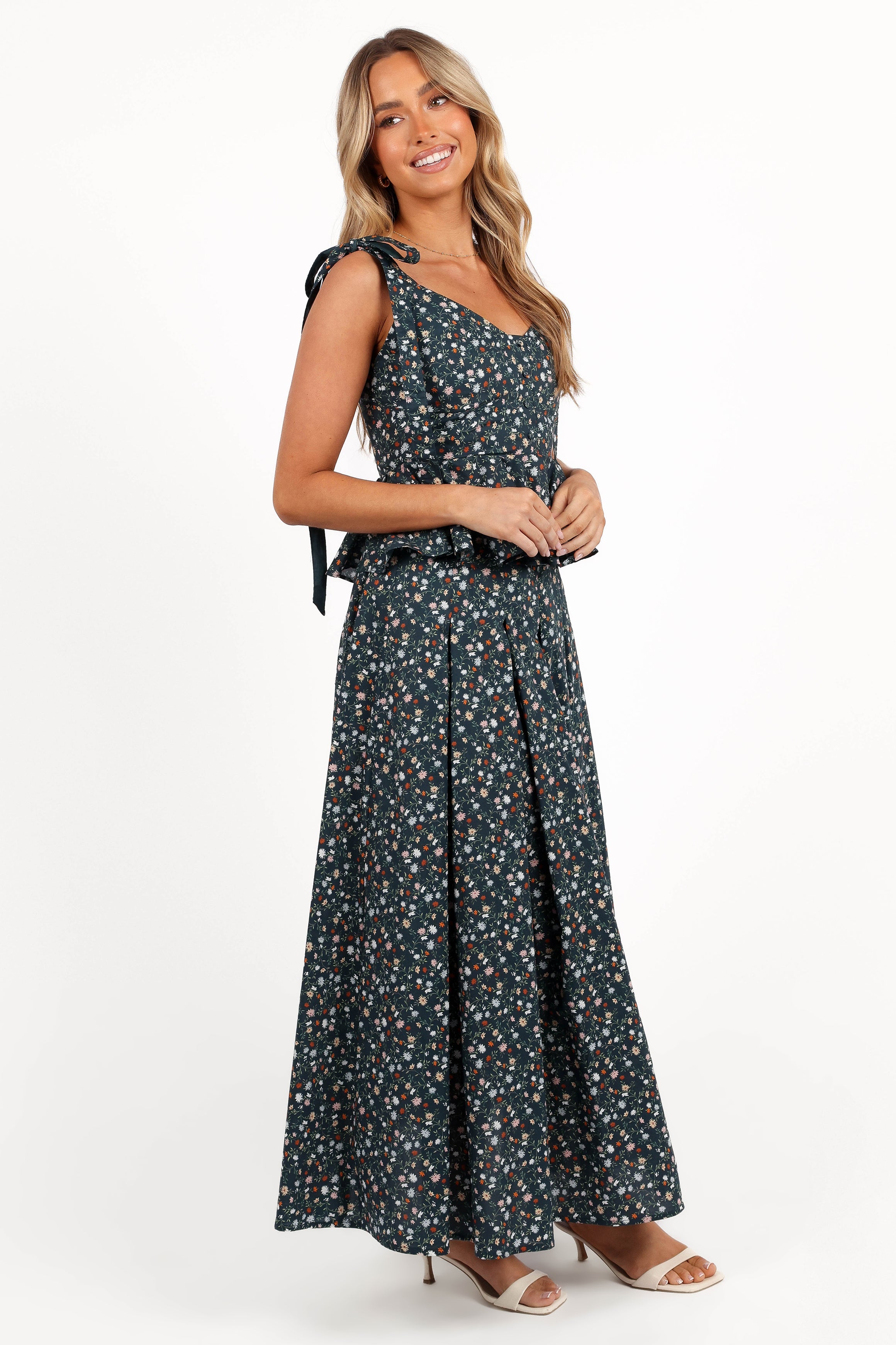 Petal and Pup USA SETS Eden Two Piece Set - Hunter Green