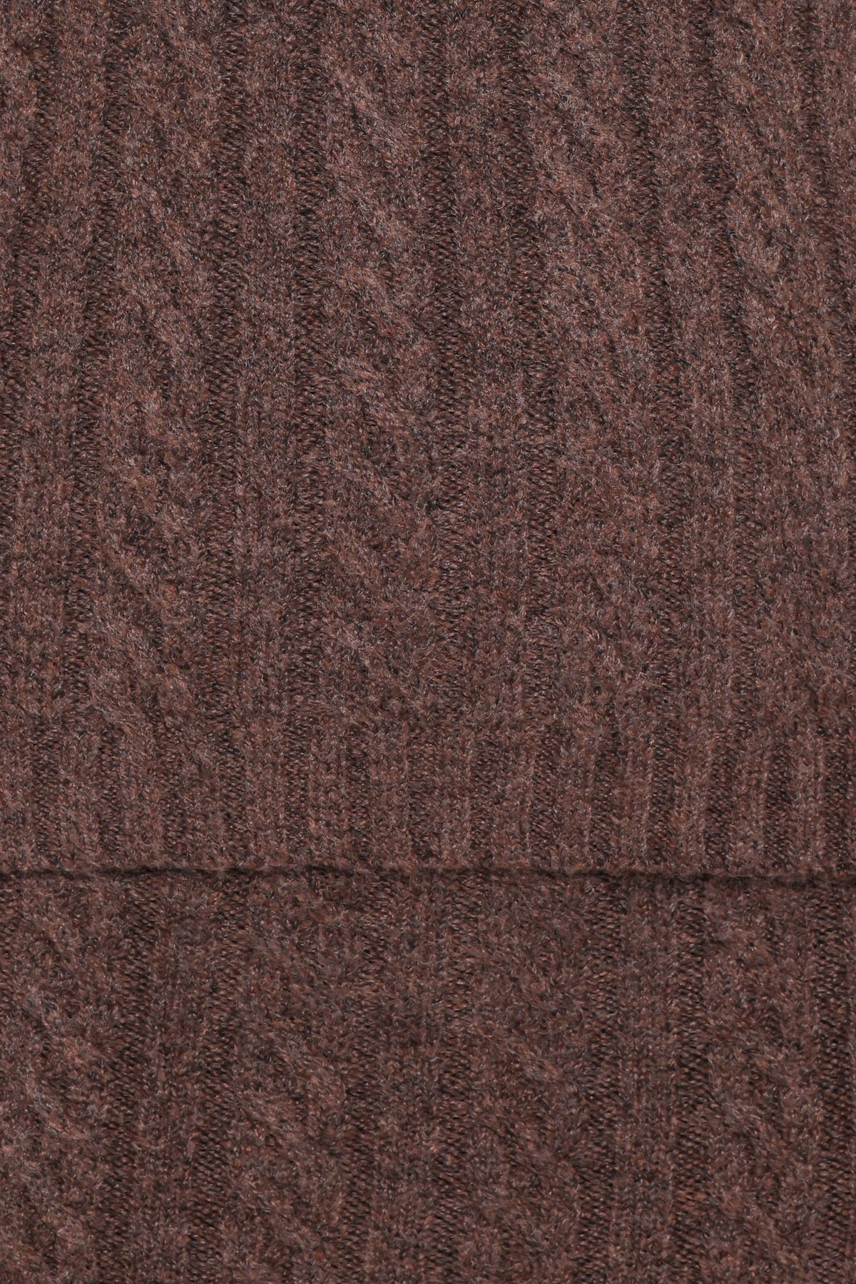 Petal and Pup USA SETS Everett Cable Knit Skirt Set - Chocolate