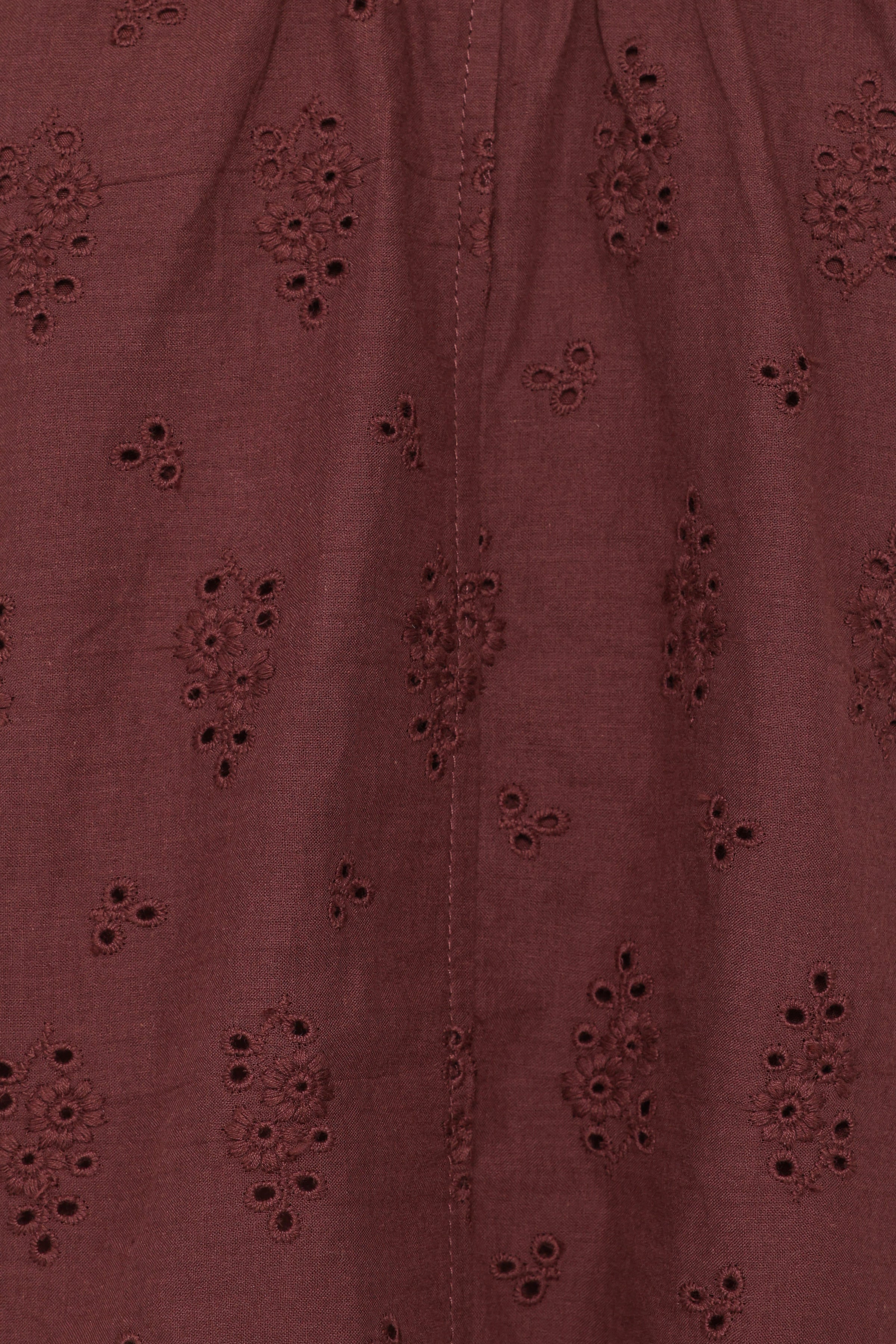 Petal and Pup USA SETS Faela Short Set - Brown Broderie