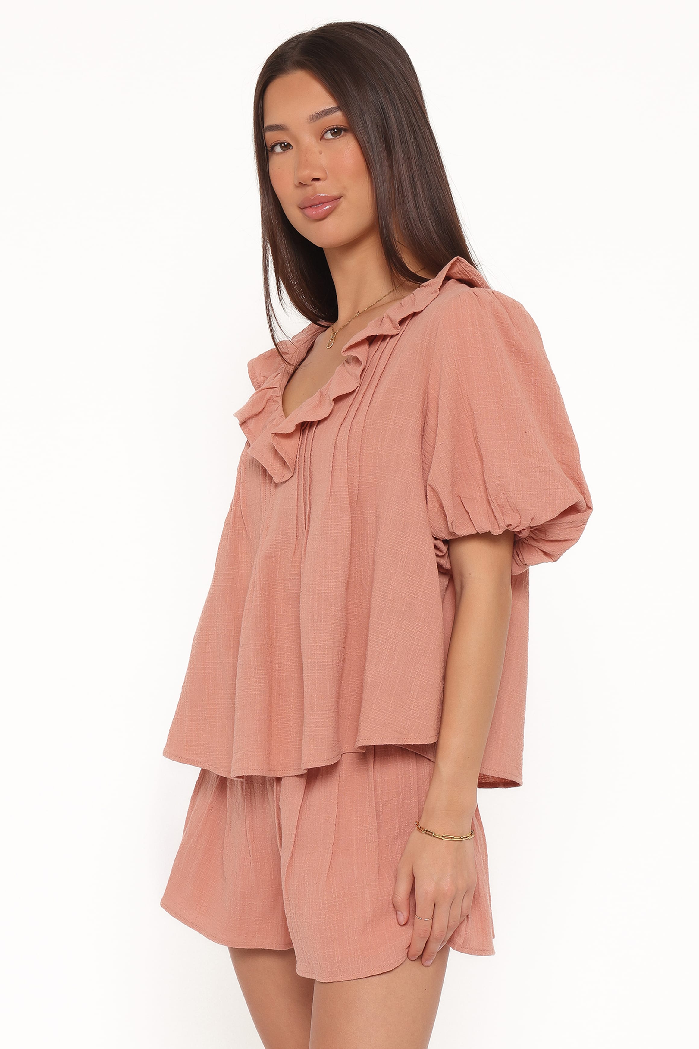 Petal and Pup USA SETS Felicity Short Set - Dusty Rose