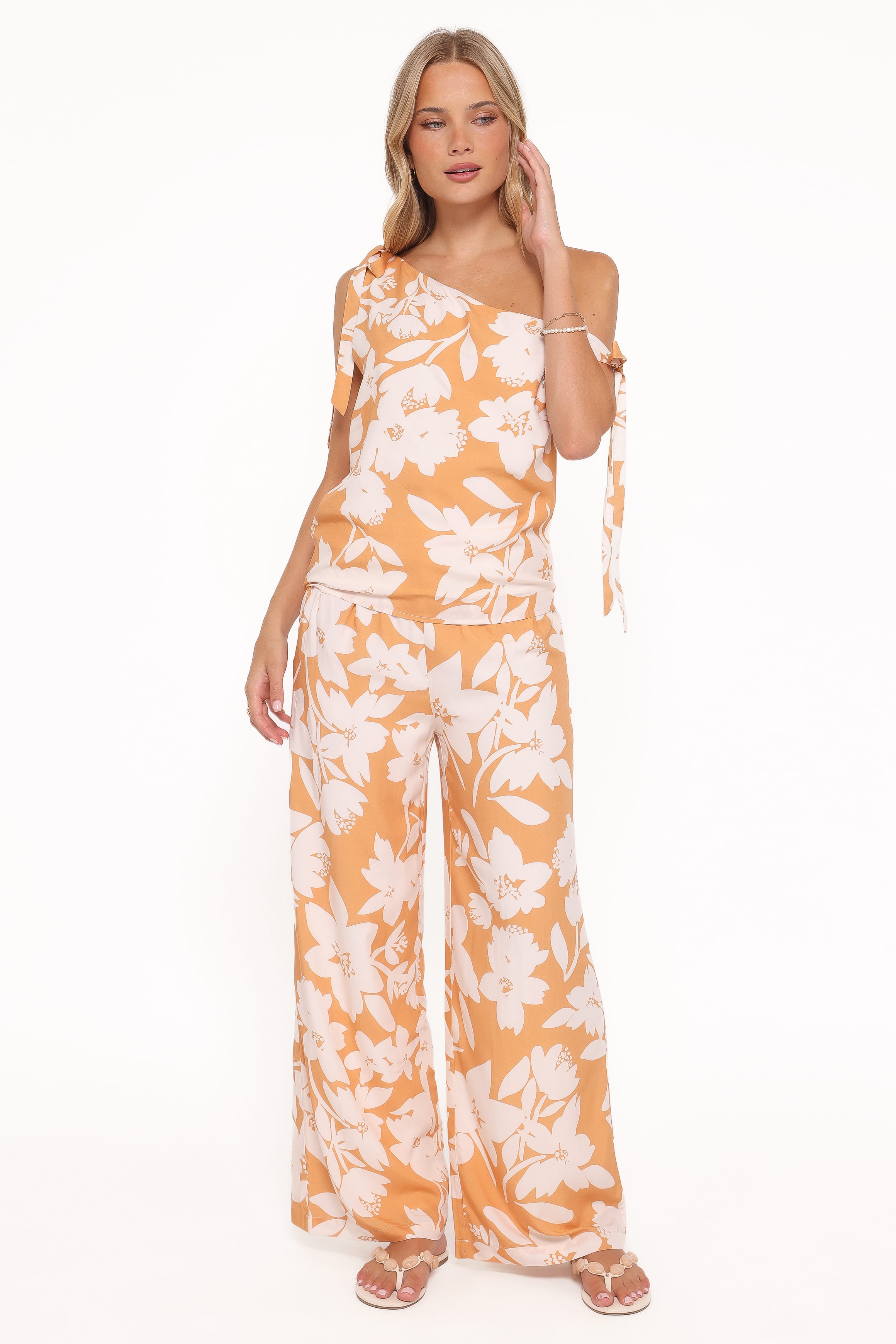 Petal and Pup USA SETS Flynn Pant Set - Yellow Floral