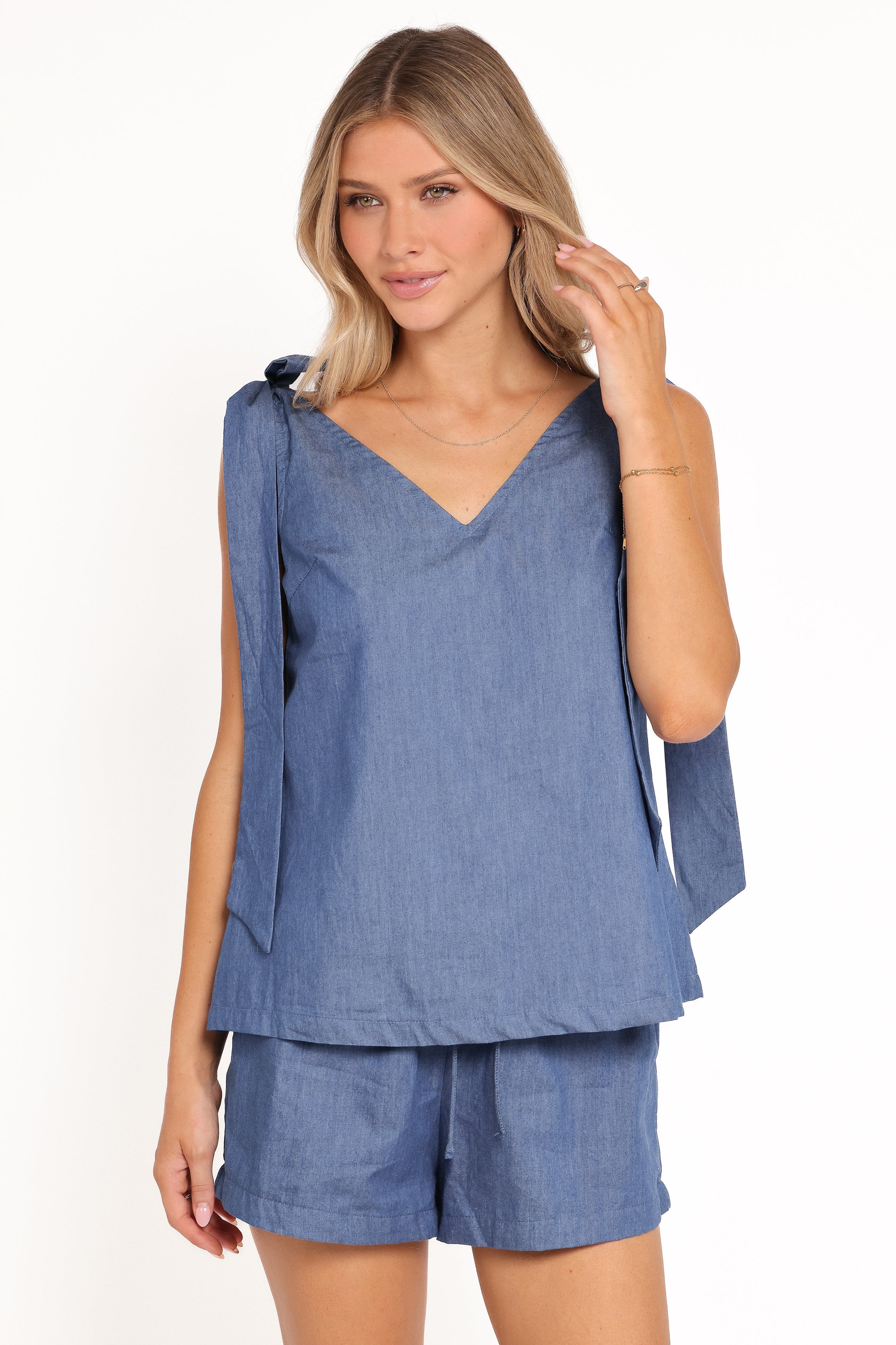 Petal and Pup USA SETS Francis Short Set - Denim
