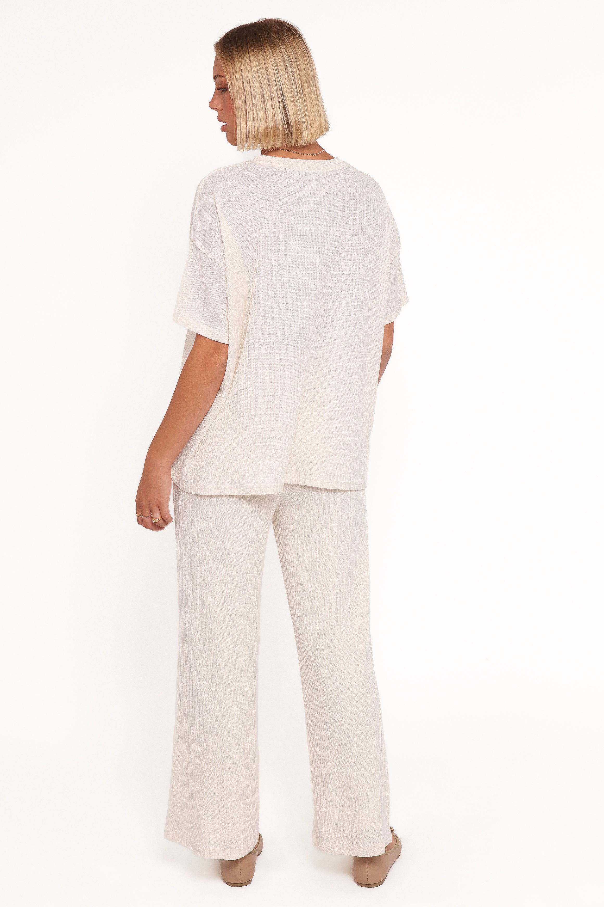 Petal and Pup USA SETS Granger Knit Pant Set - Cream