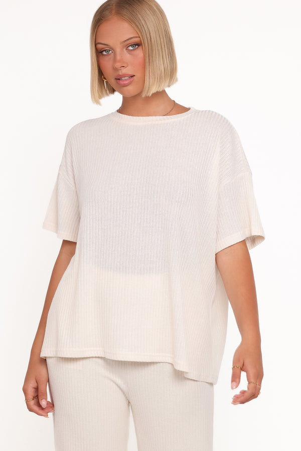 Petal and Pup USA SETS Granger Knit Pant Set - Cream