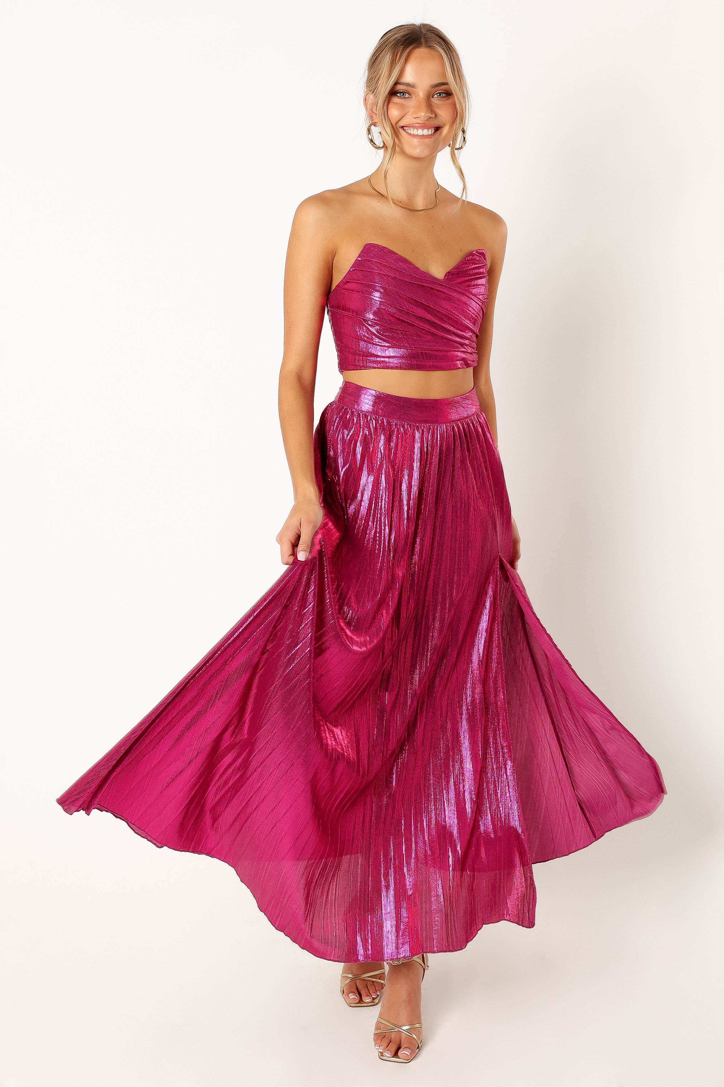 Hana Two Piece Set - Fuchsia | Petal & Pup USA