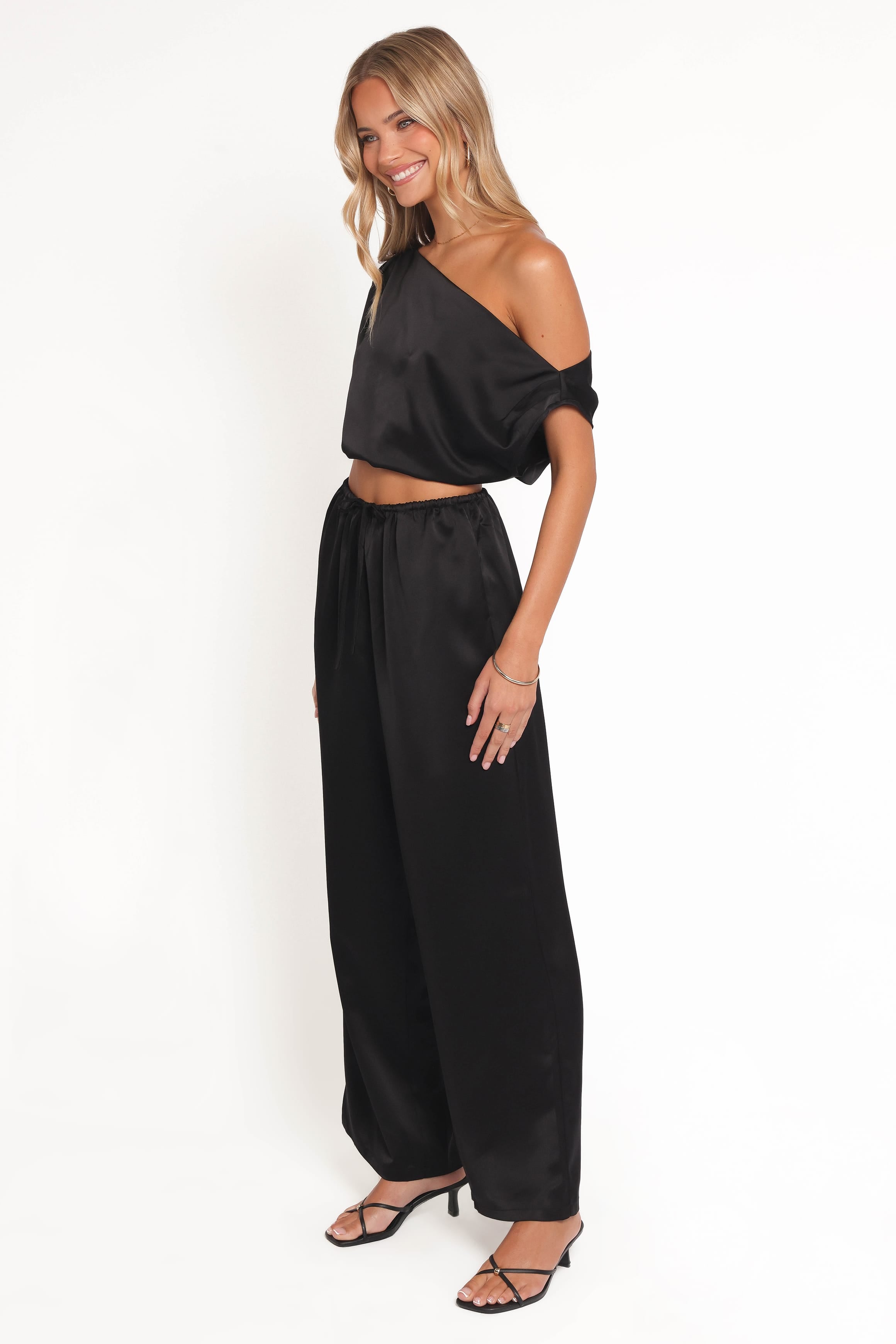 Petal and Pup USA SETS India Pant Set - Black