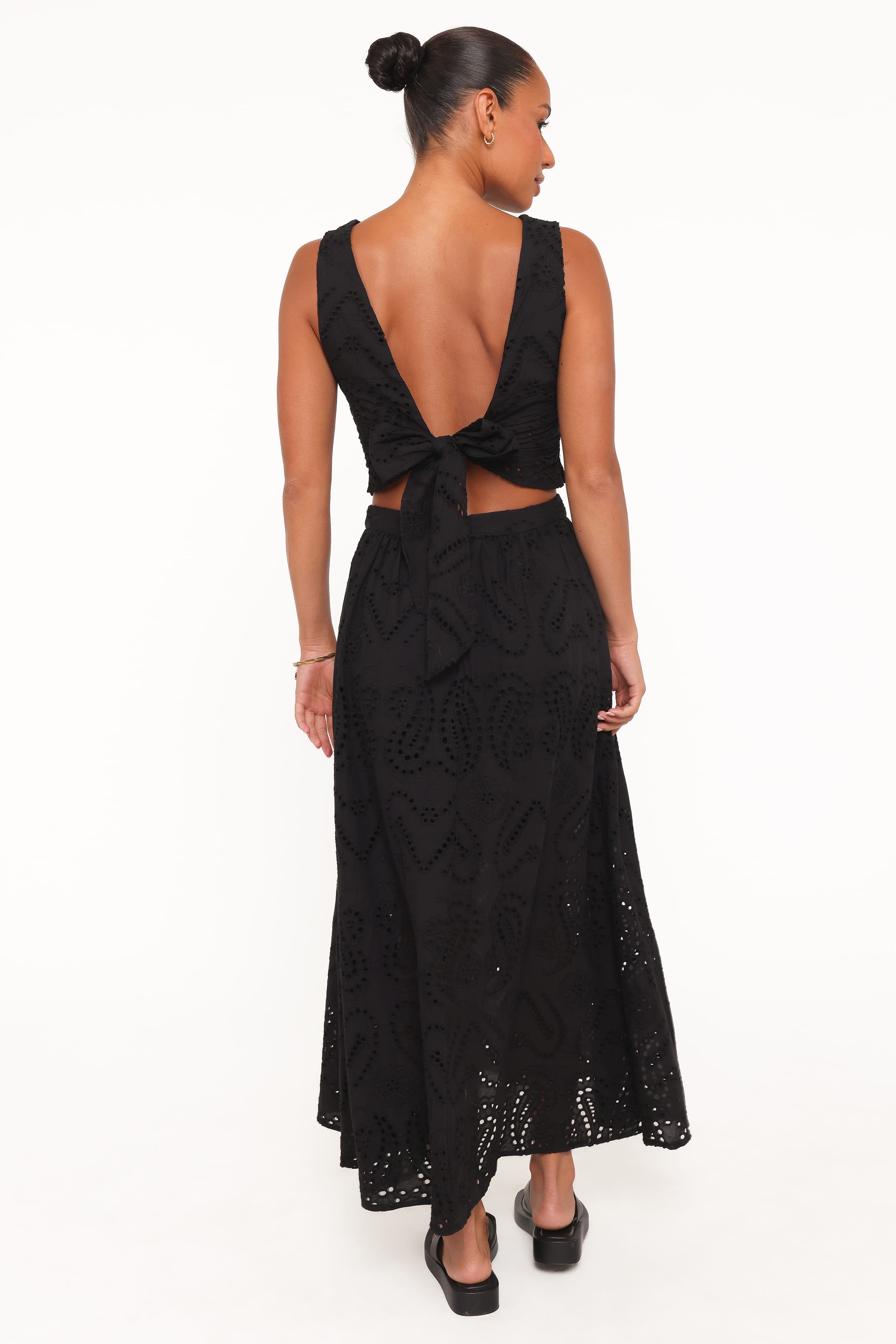 Petal and Pup USA SETS Isabelle Maxi Skirt Set - Black