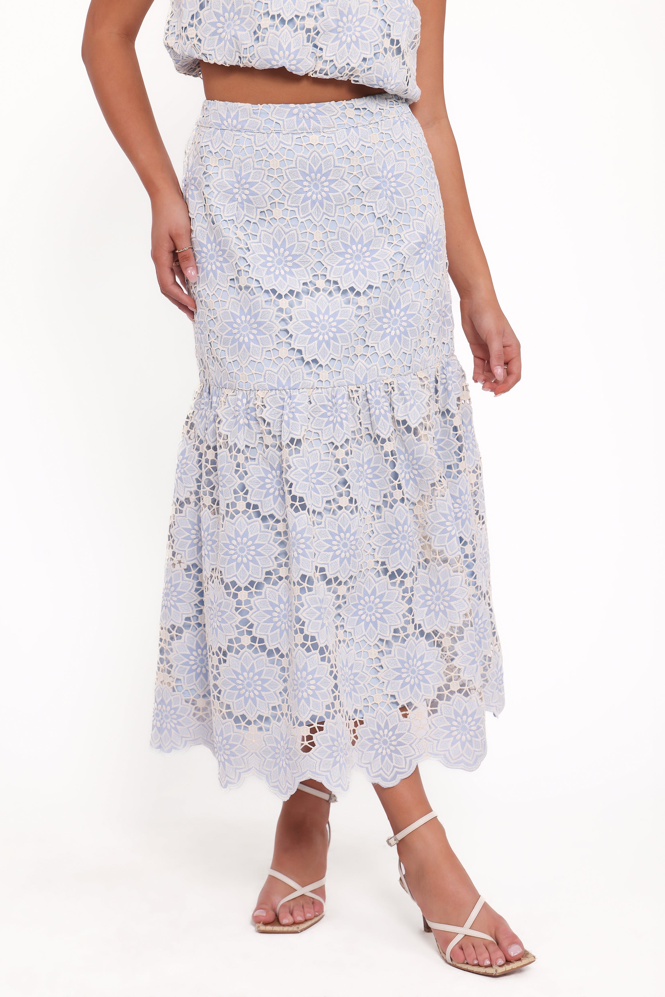 Petal and Pup USA SETS Jennie Skirt Set - Blue