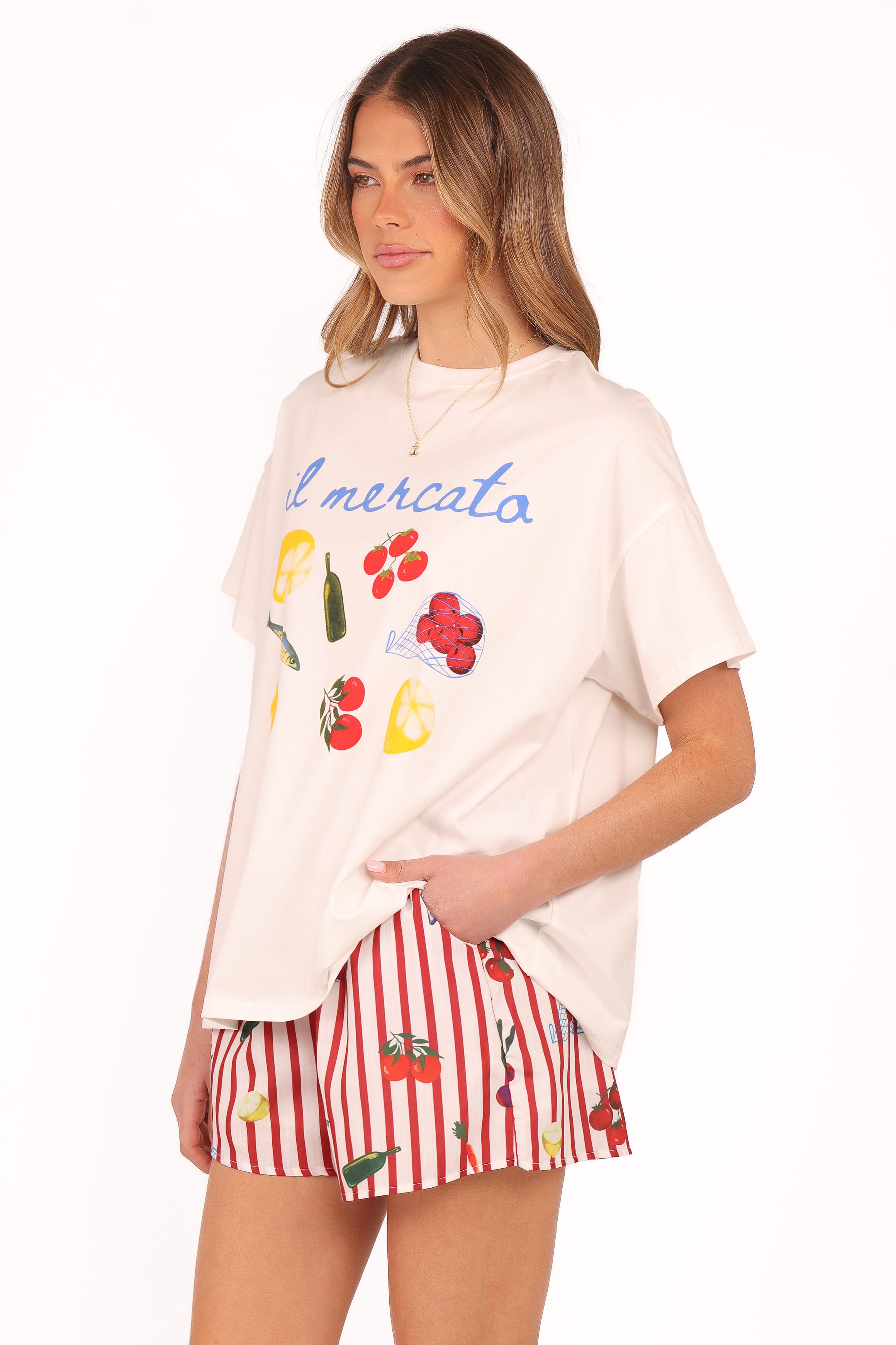 Petal and Pup USA SETS Krystal Short Set - Red Stripe