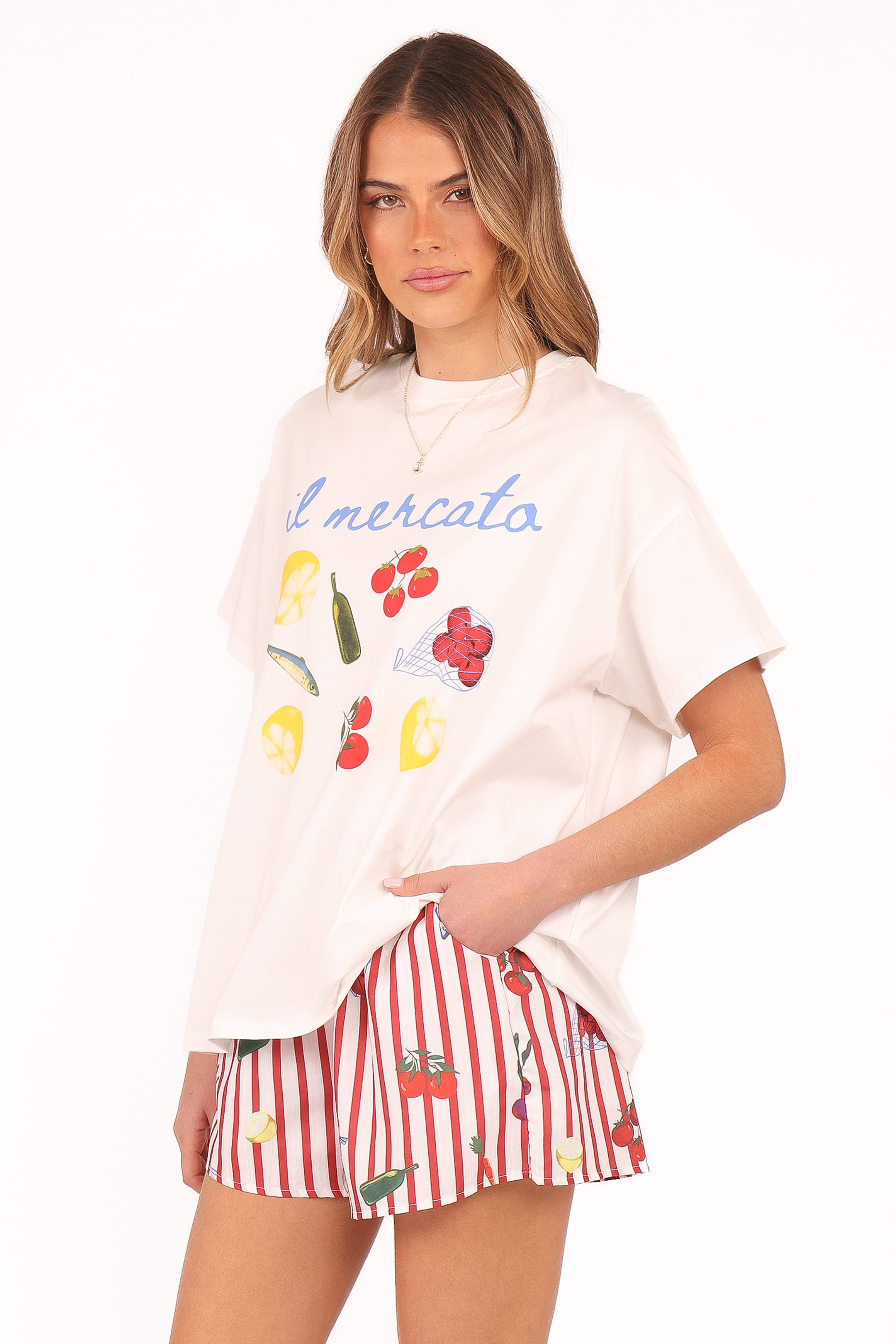 Petal and Pup USA SETS Krystal Short Set - Red Stripe