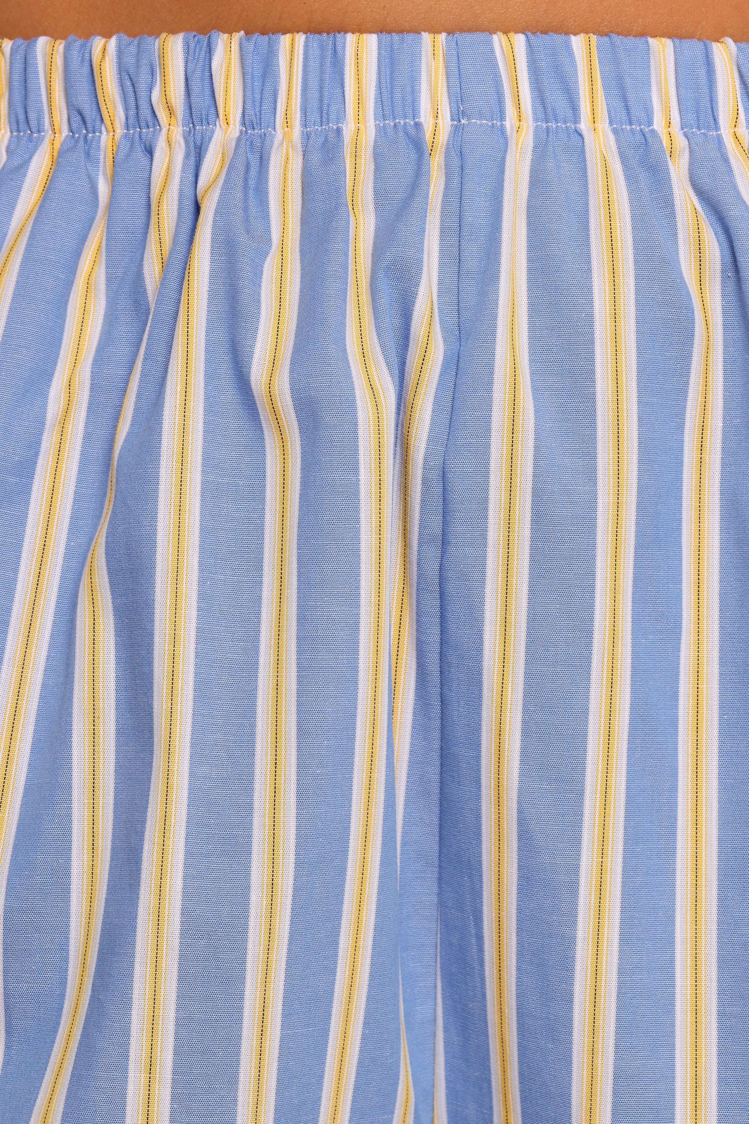 Petal and Pup USA SETS La Dolce Vita Short Set - White Blue