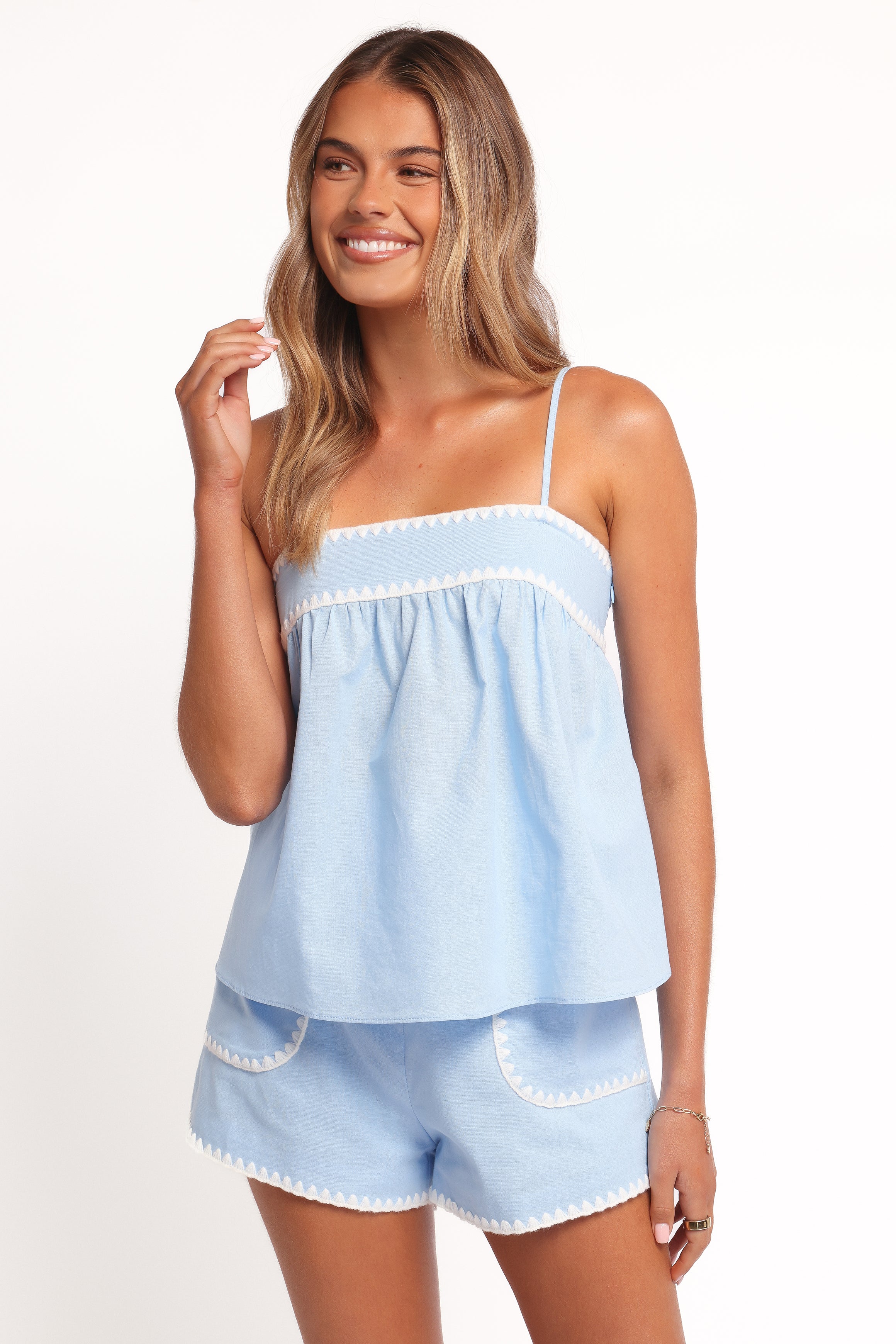 Lila Short Set - Blue | Petal & Pup USA