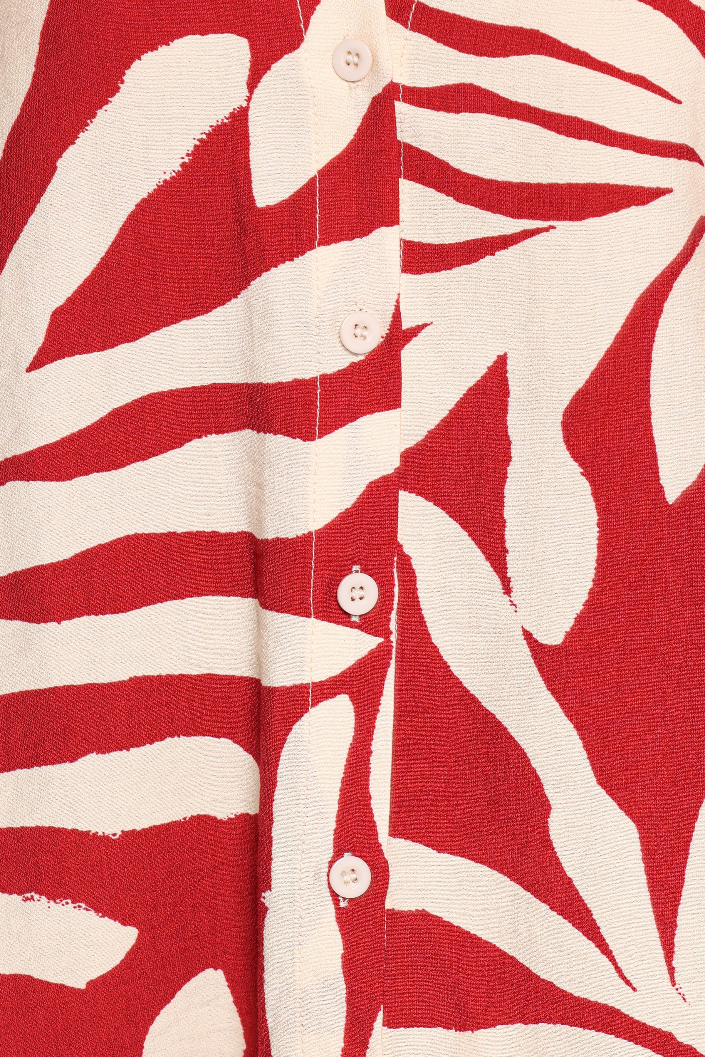 Petal and Pup USA SETS Lilo Short Set - Red Palm Print (Hold for Amazon)