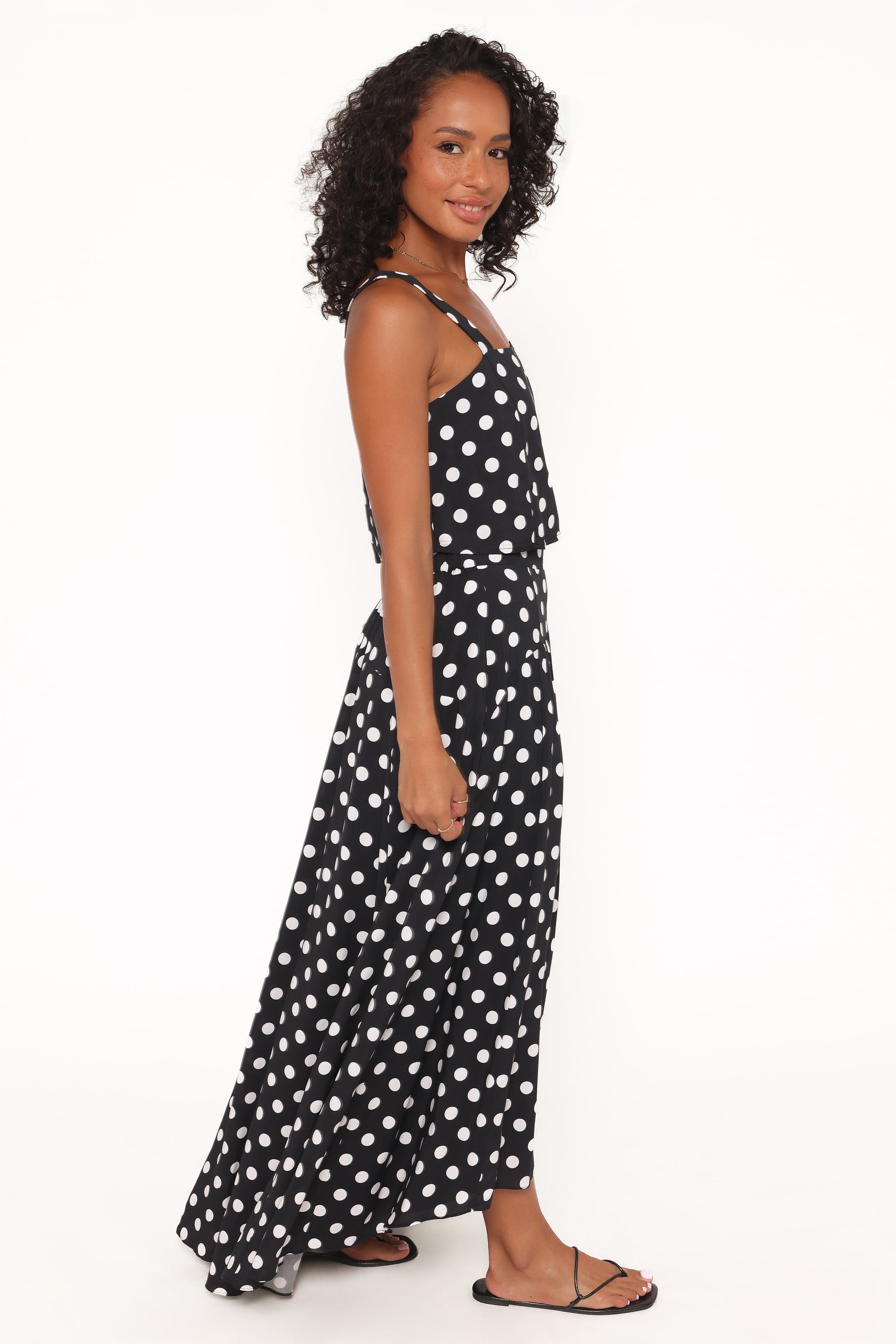 Petal and Pup USA SETS Lulu Set - Black Polka Dot