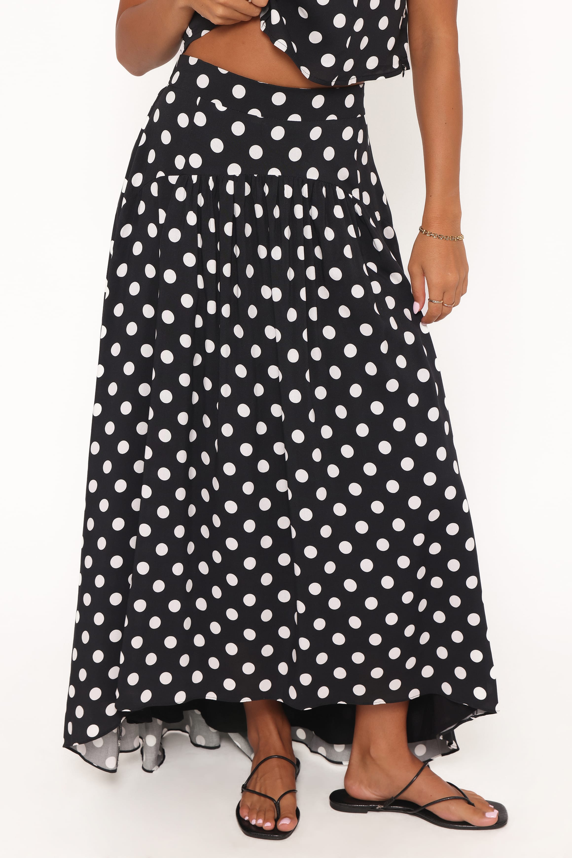 Petal and Pup USA SETS Lulu Set - Black Polka Dot