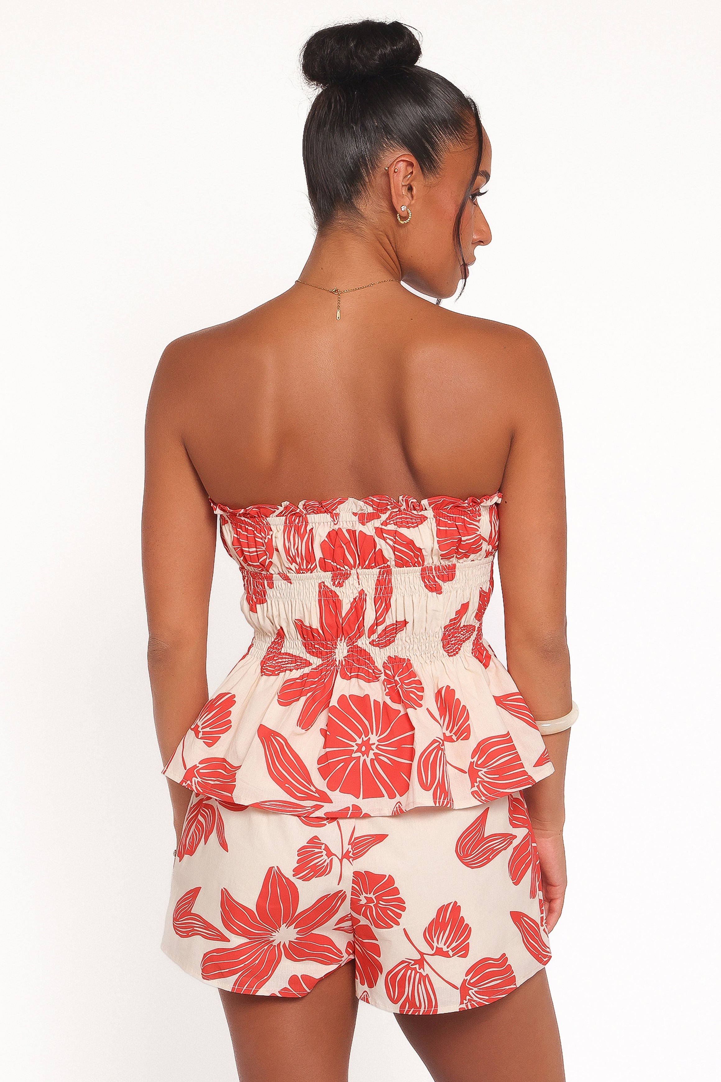 Petal and Pup USA SETS Luna Short Set - Red Floral