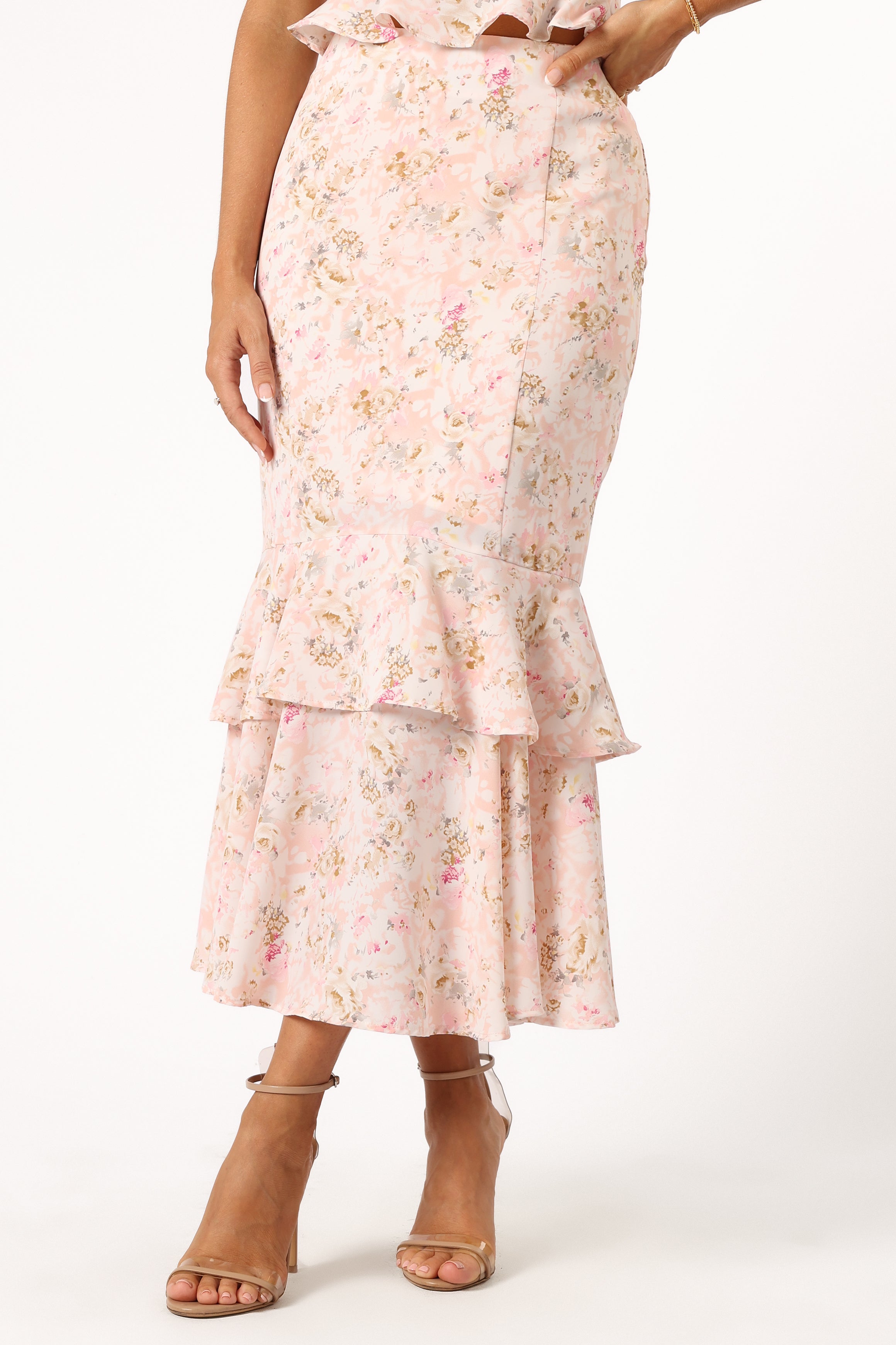 Petal and Pup USA SETS Luna Two Piece Set - Pink Floral