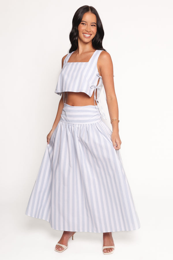 Petal and Pup USA SETS Lyra Skirt Set - Light Blue