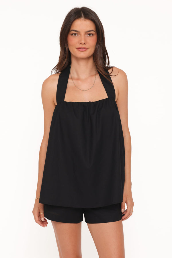 Petal and Pup USA SETS Lysandra Short Set - Black