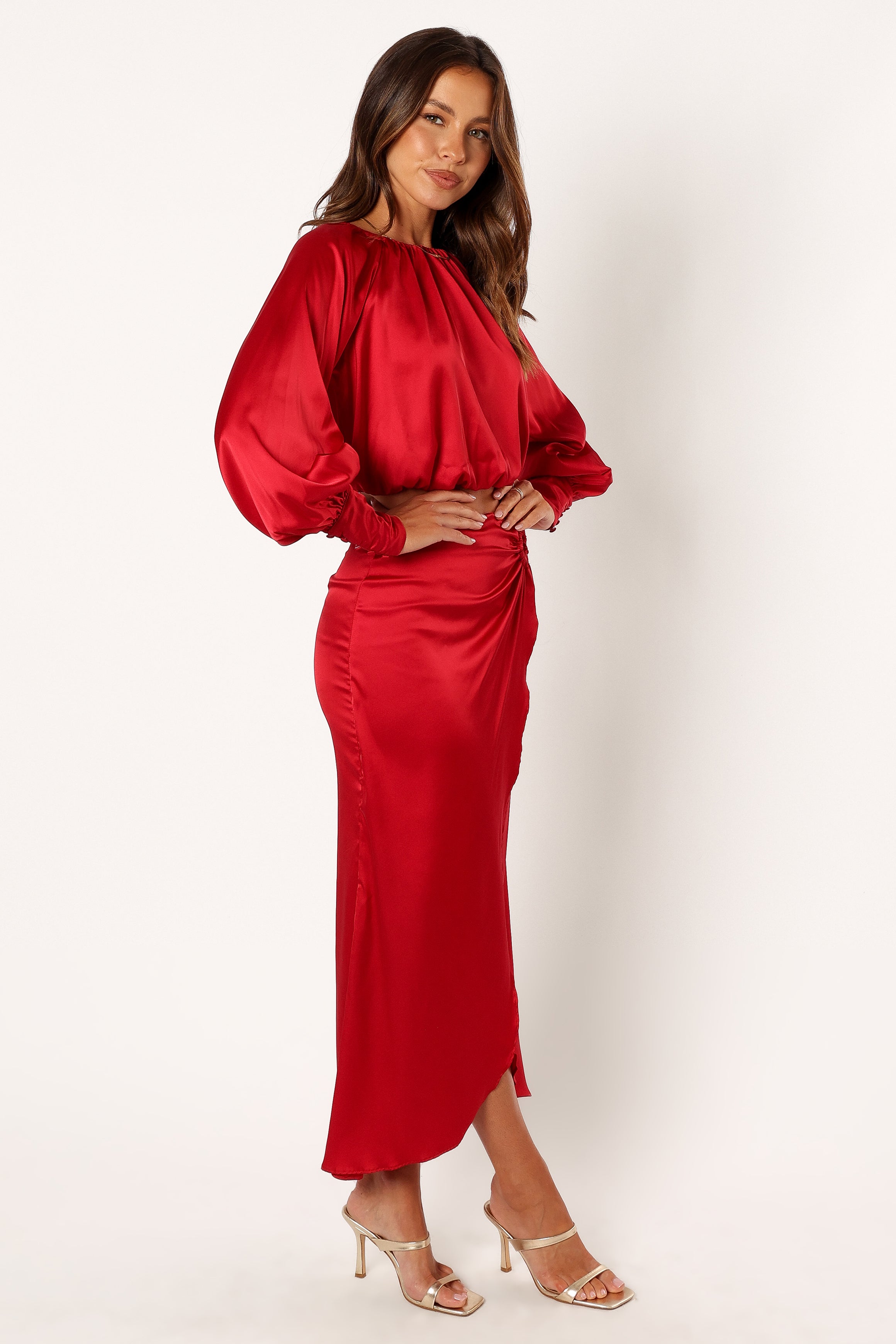 Petal and Pup Womens Natasha Two Piece Set Red S