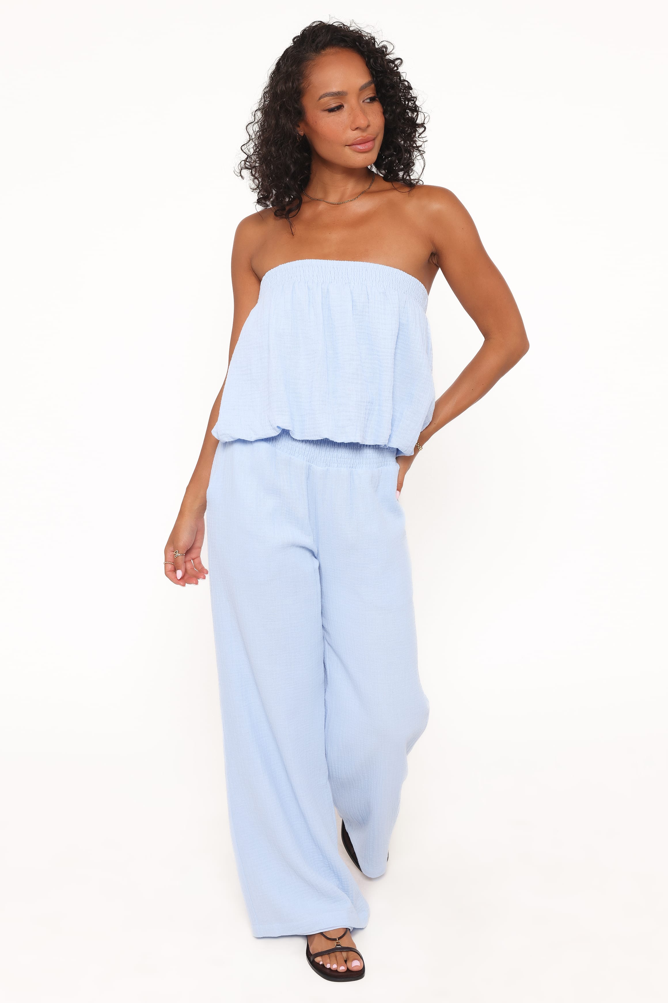 Petal and Pup USA SETS Olivia Pant Set - Baby Blue