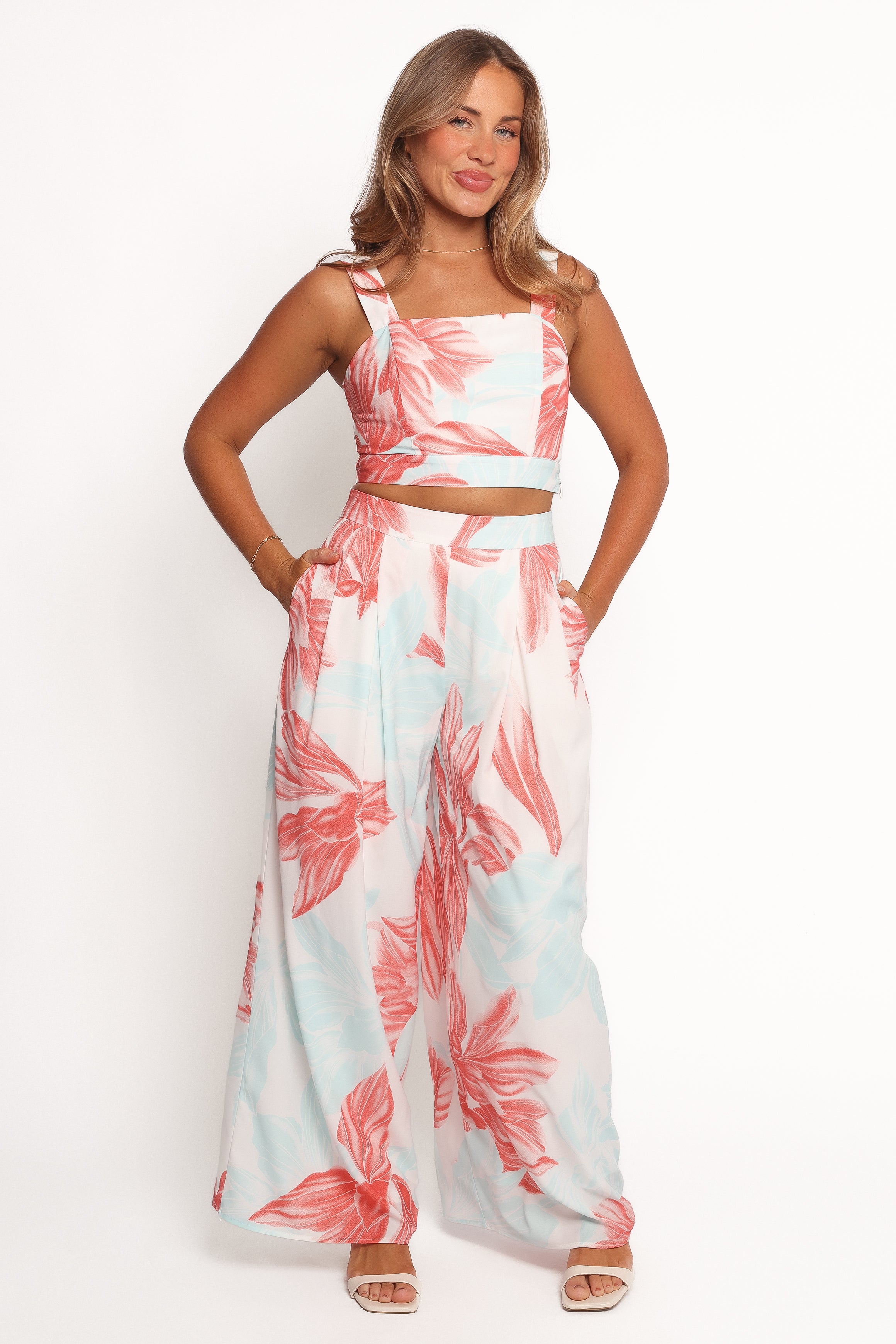 Petal and Pup USA SETS Persis Pant Set - Floral (Hold for Rack)