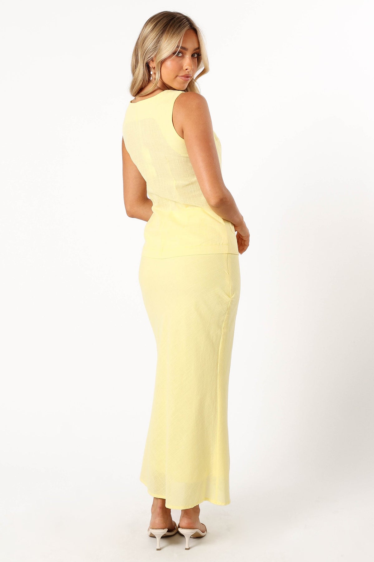 yellow 2 piece dress Peter Two Piece Set - Butter Yellow