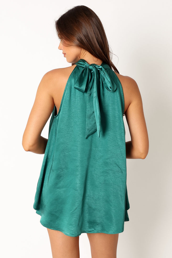 Phoebe Short Set Teal Green Petal & Pup USA