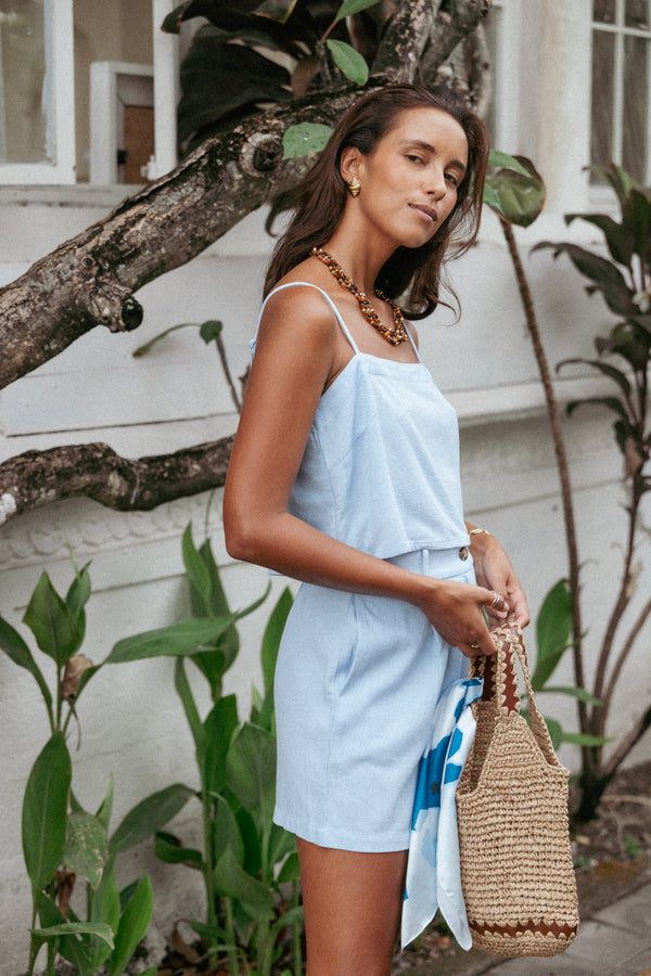 Petal and Pup USA SETS Ryan Short Set - Blue