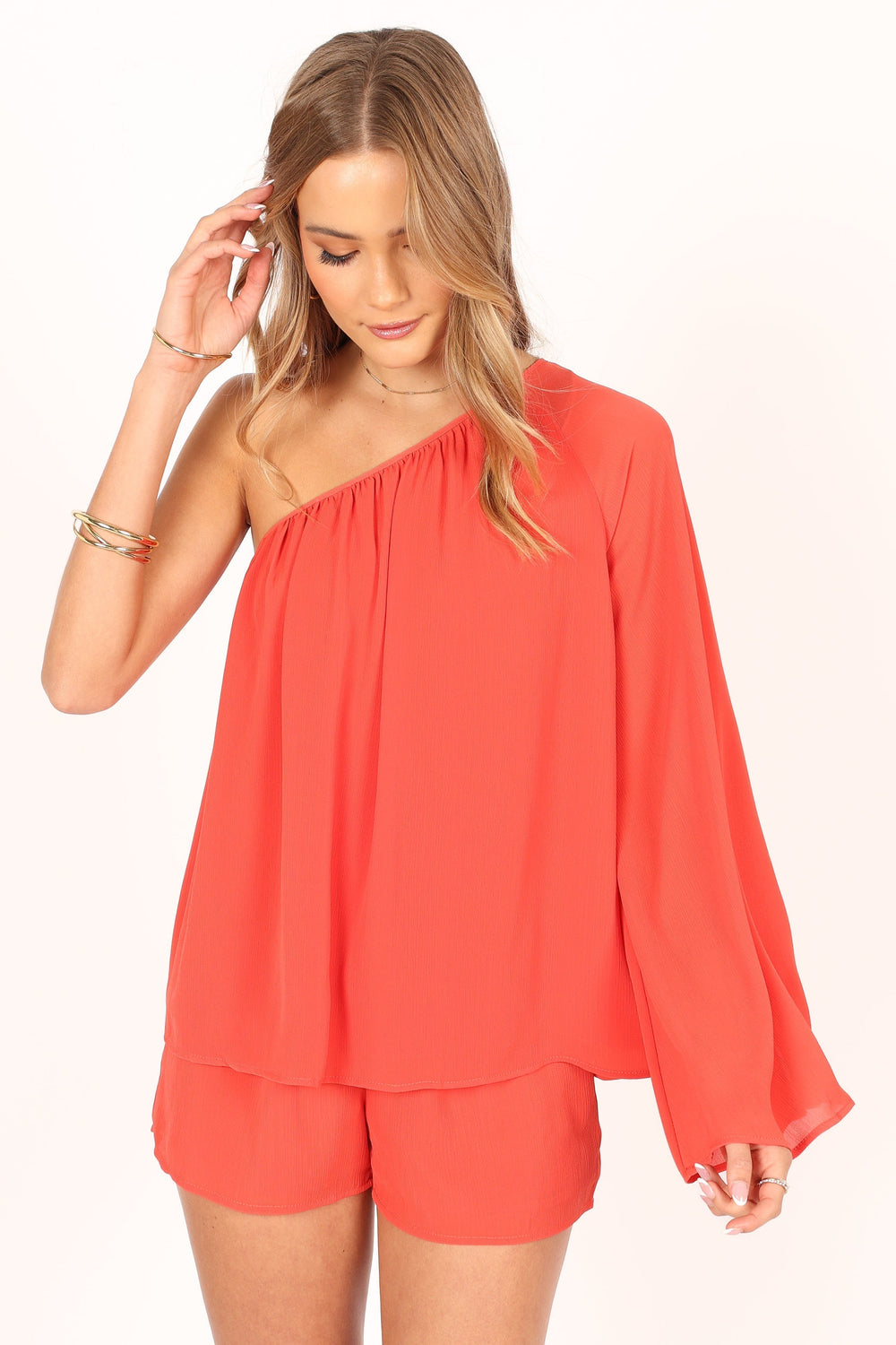 Saige Set Coral Petal & Pup USA