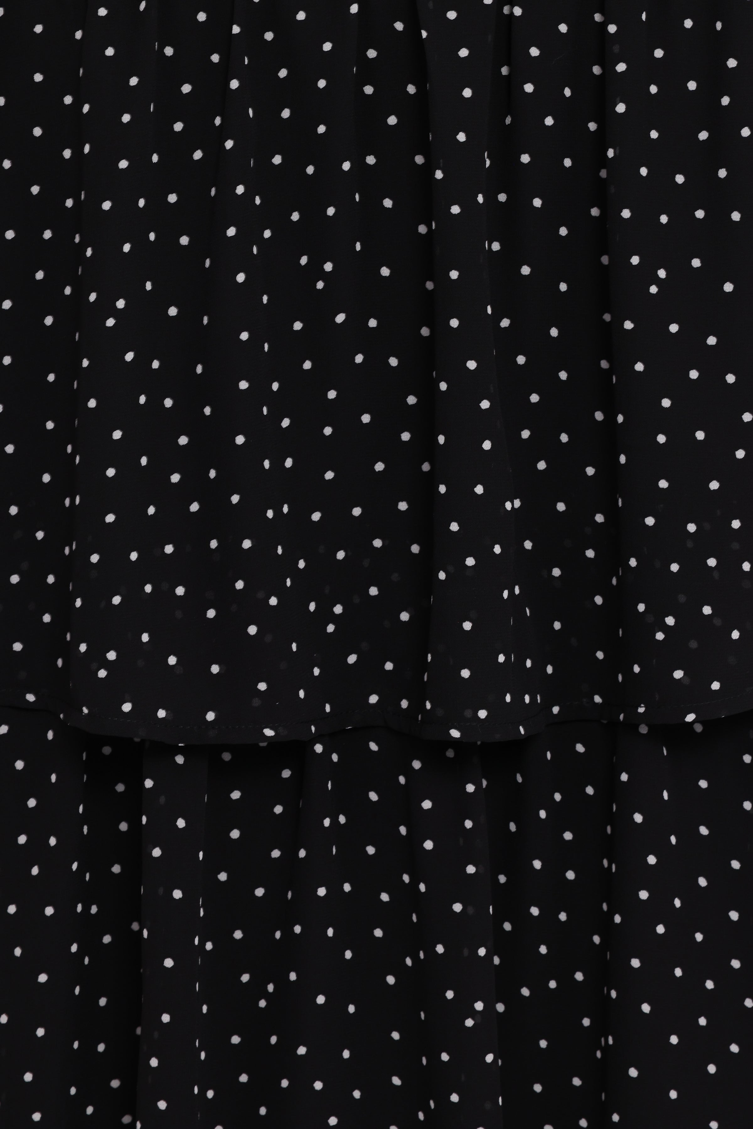 Petal and Pup USA SETS Selina Skirt Set - Black Polka Dot