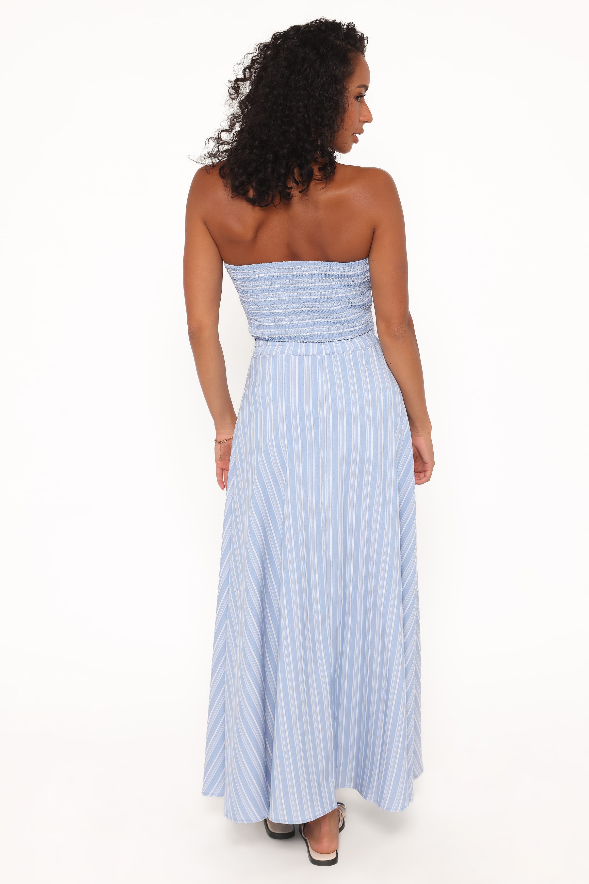 Petal and Pup USA SETS Serafina Two Piece Set - Blue Stripe