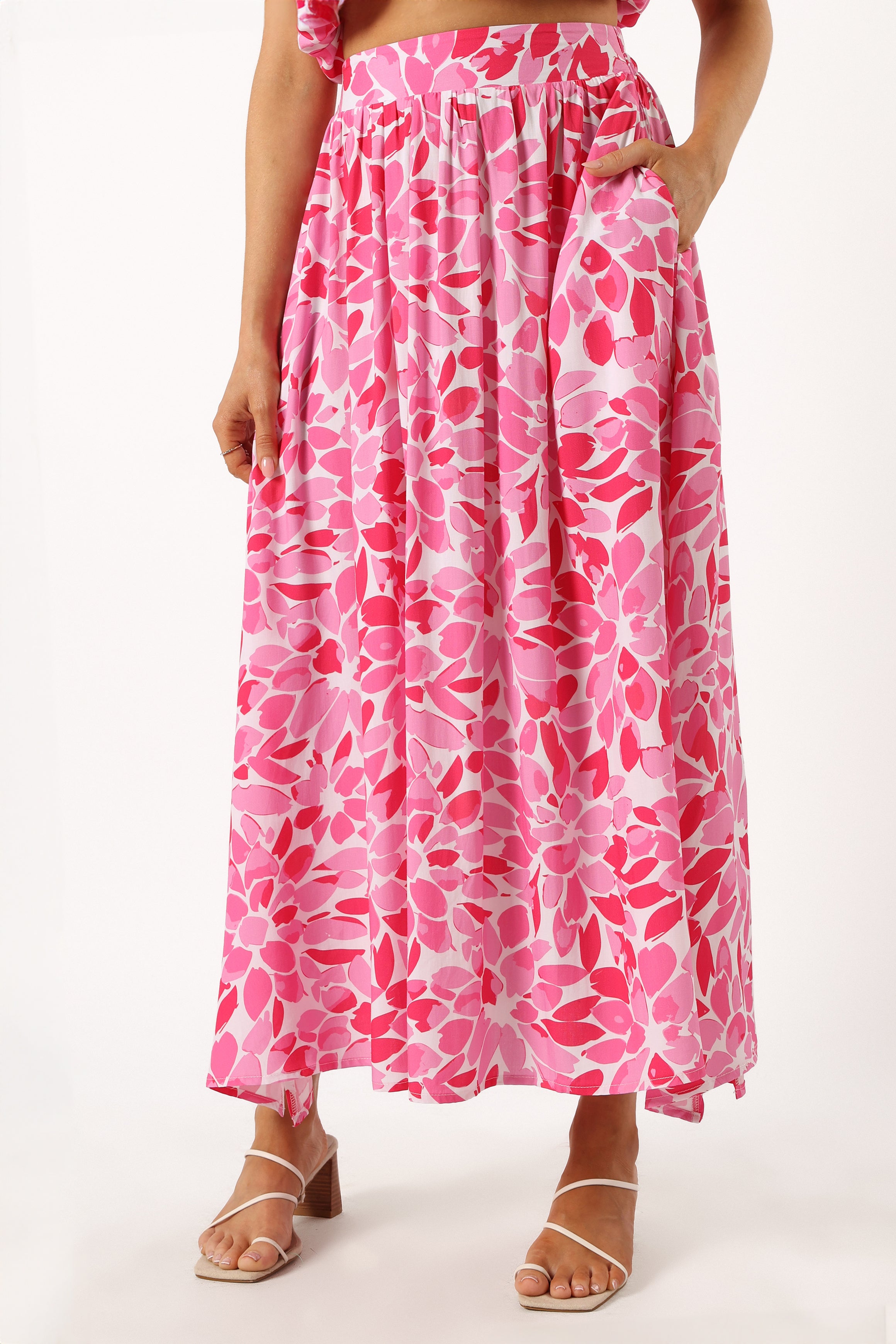 Petal and Pup USA SETS Shantelle Skirt Set - Pink
