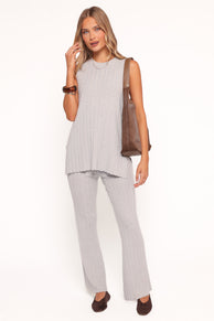 Petal and Pup USA SETS Silvie Knitted Set - Grey