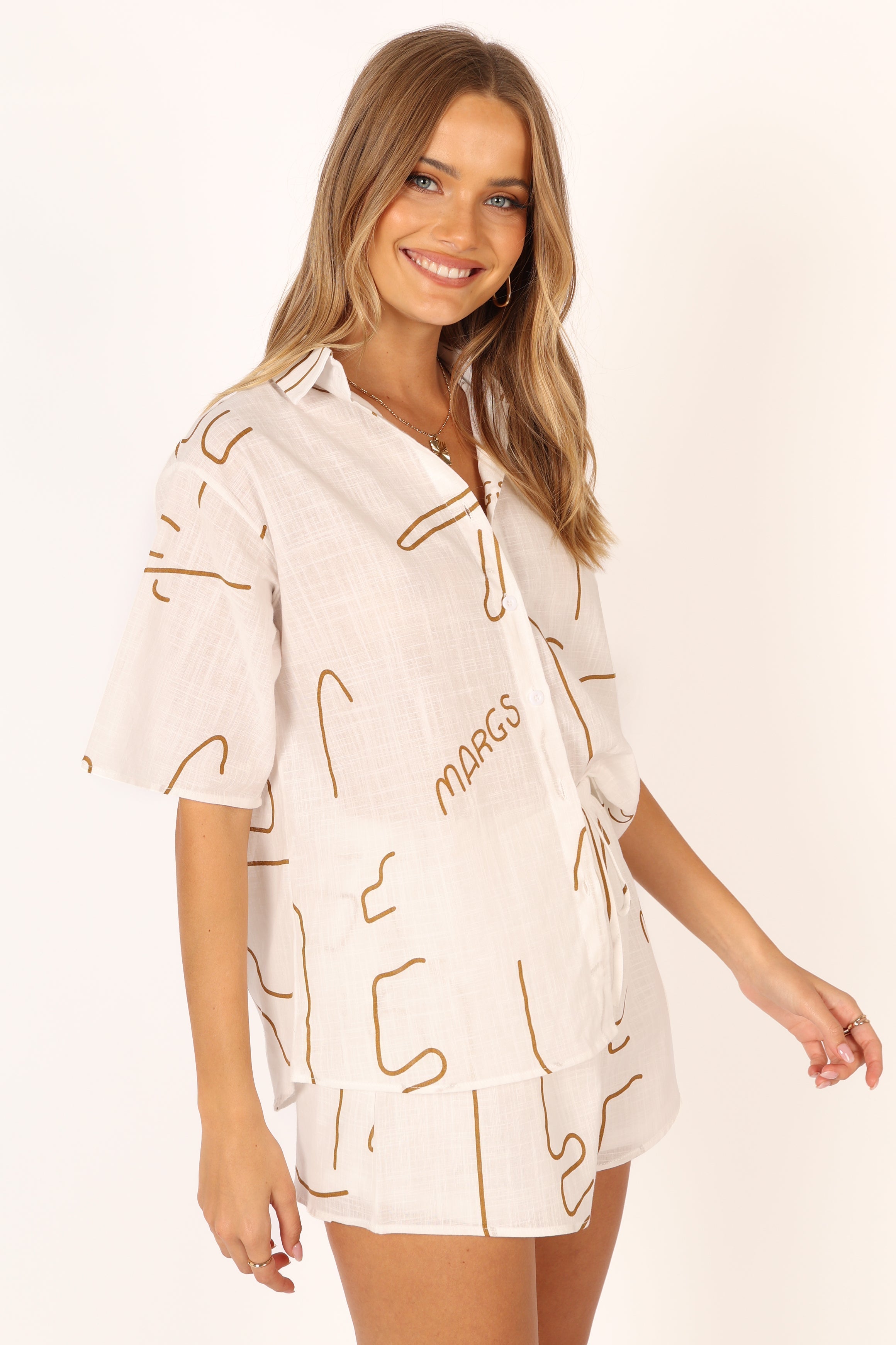 Petal and Pup USA SETS Sunset Short Set - Brown