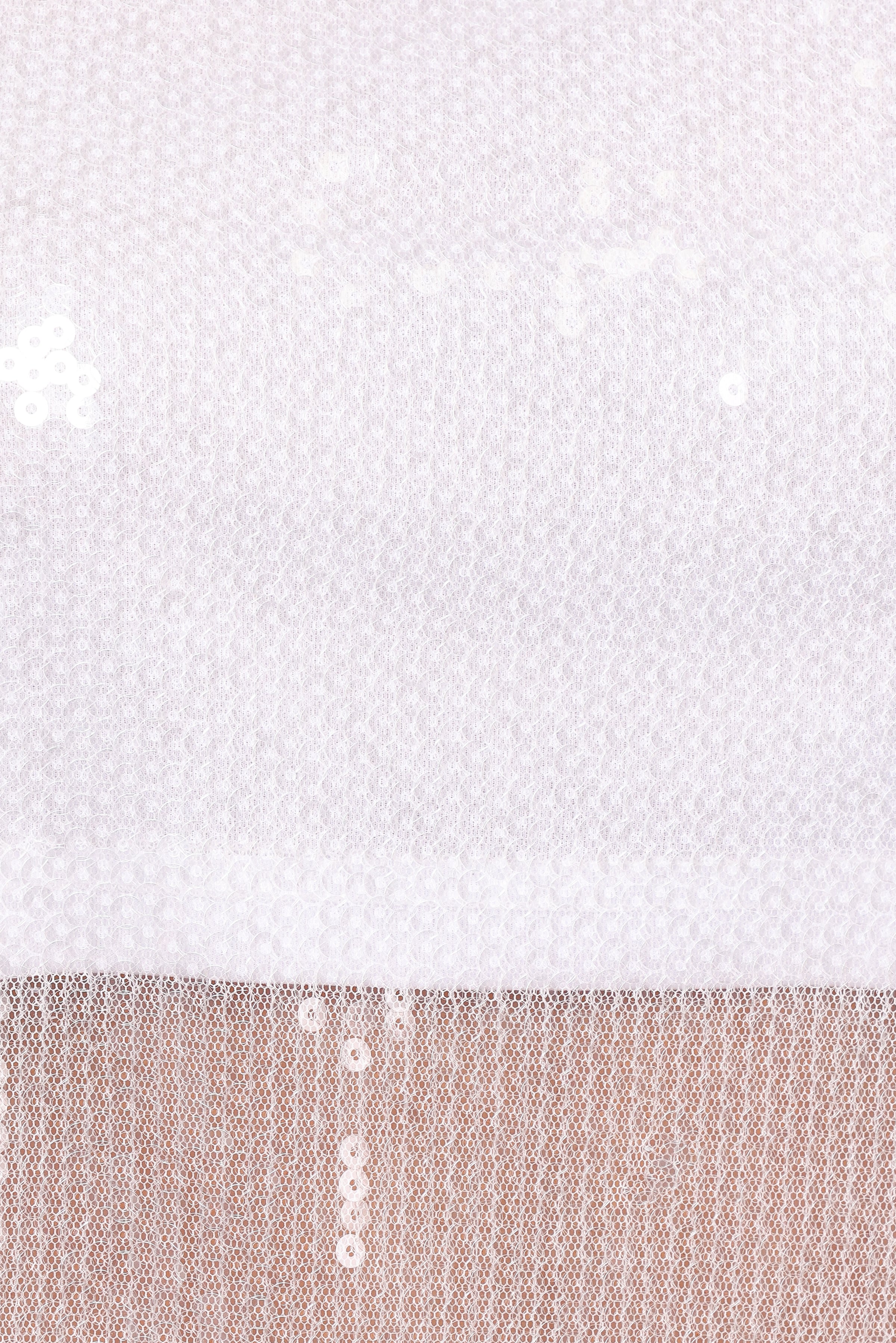 Petal and Pup USA SETS Vienne Sequin Skirt Set - White Sequin