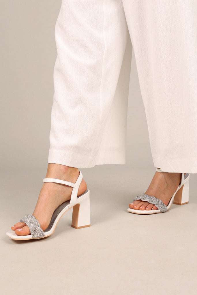 TRIKSY Women White Heels - Buy TRIKSY Women White Heels Online at Best  Price - Shop Online for Footwears in India | Flipkart.com