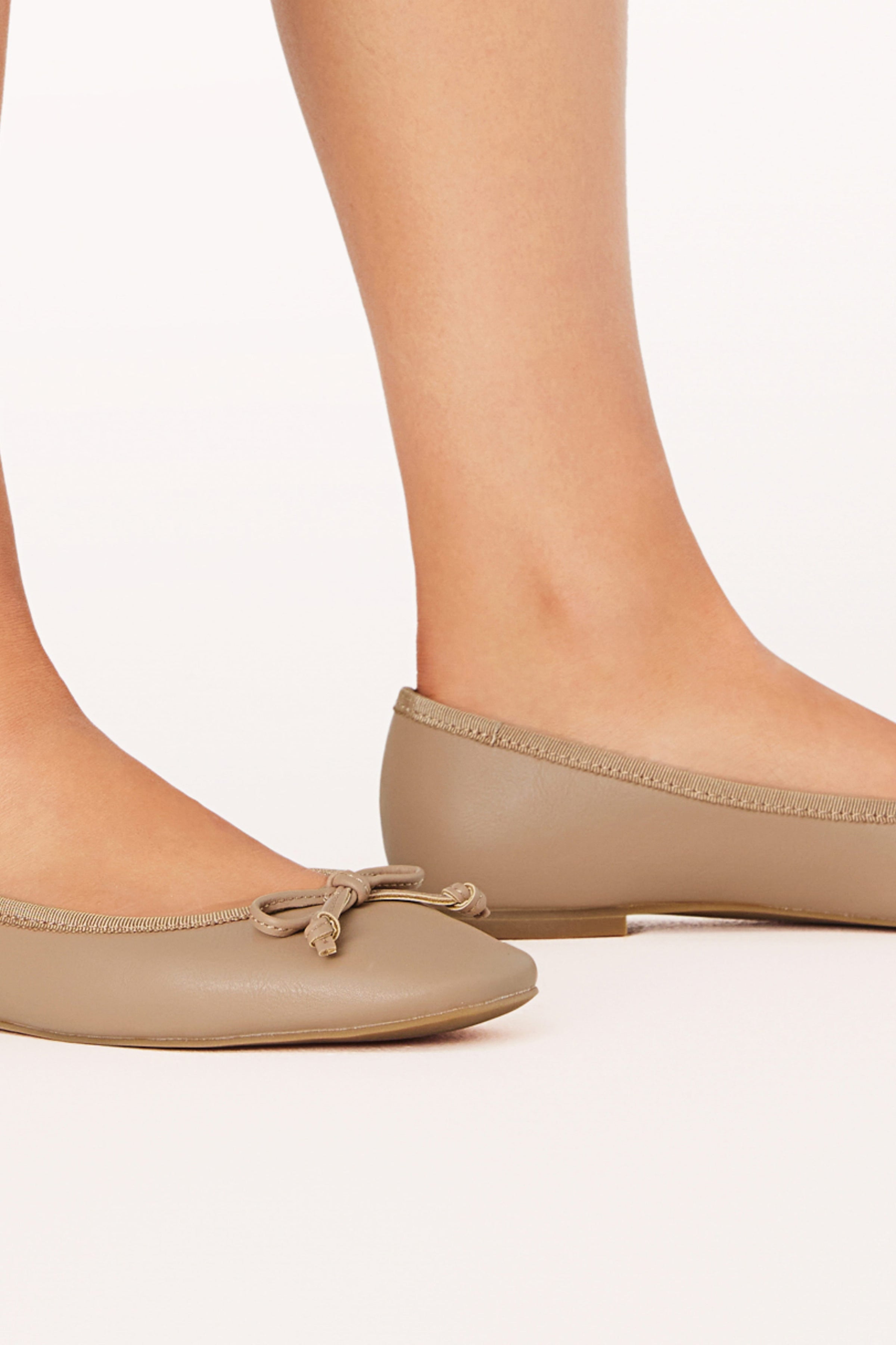 Petal and Pup USA SHOES Isaiah Flats - Dark Nude