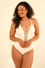 SWIM & INTIMATES Bliss One Piece - Dotted Pink